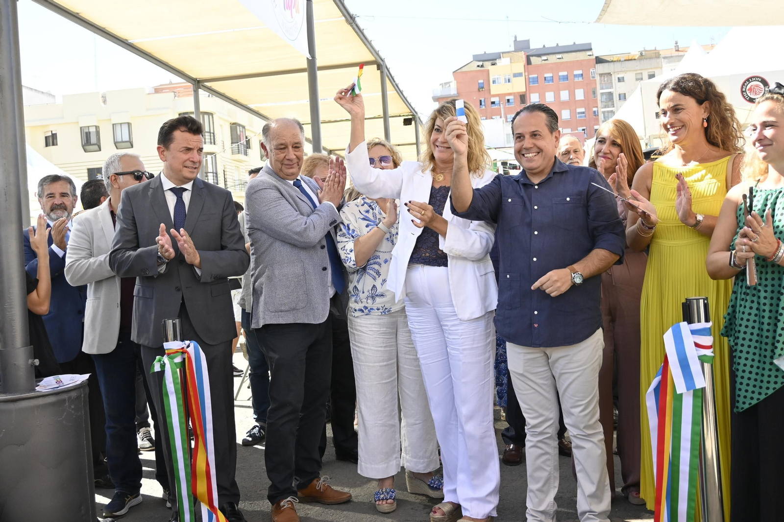 Las mejores imágenes de la inauguración de la Feria de la Tapa, en Huelva