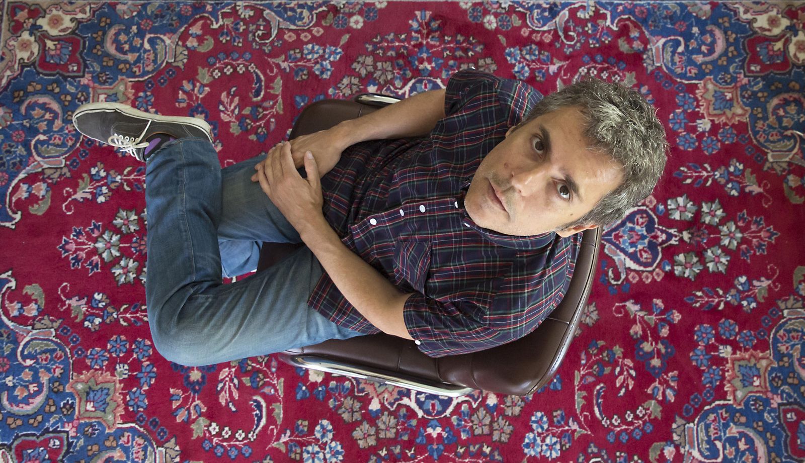 Imagen promocional de Iván Ferreiro (Nigrán, Pontevedra, 1970) para su último álbum, Casa.