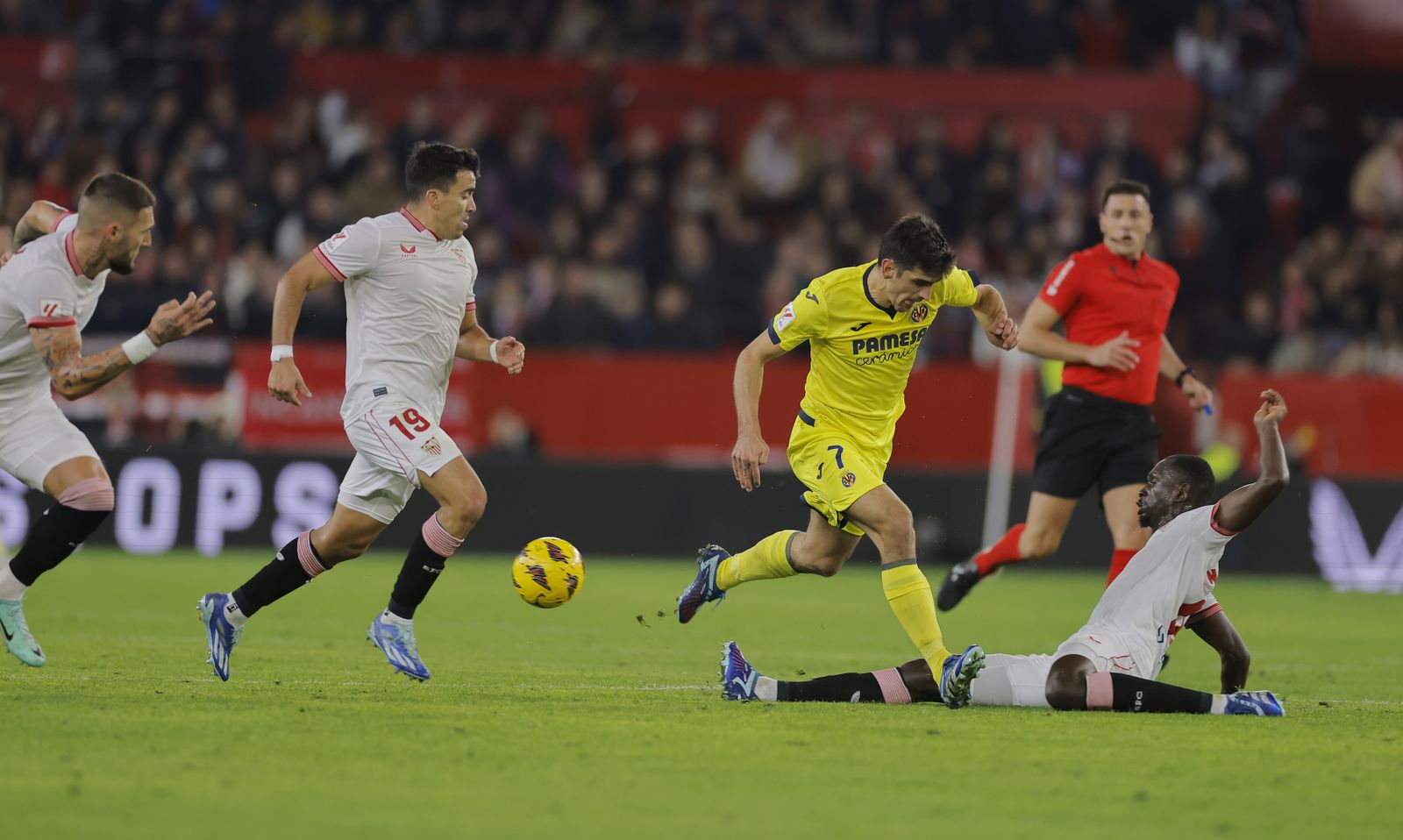 Las fotos del Sevilla fc-Villarreal