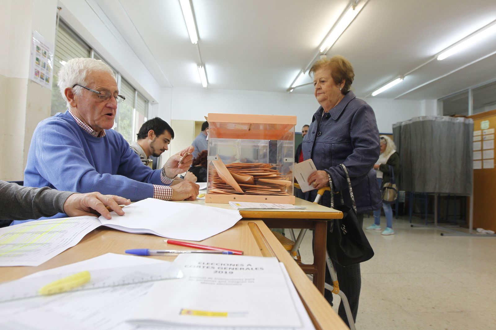 Así están votando los almerienses este 10N