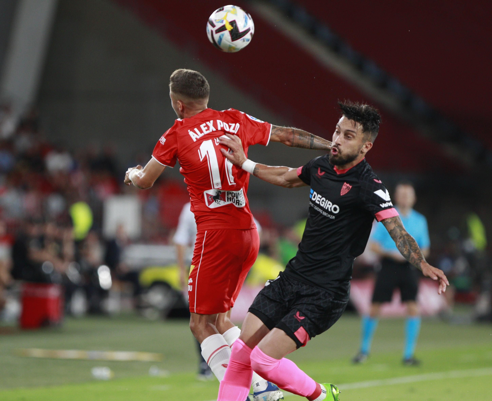 Imágenes del partido U.D. Almería-Sevilla F.C.