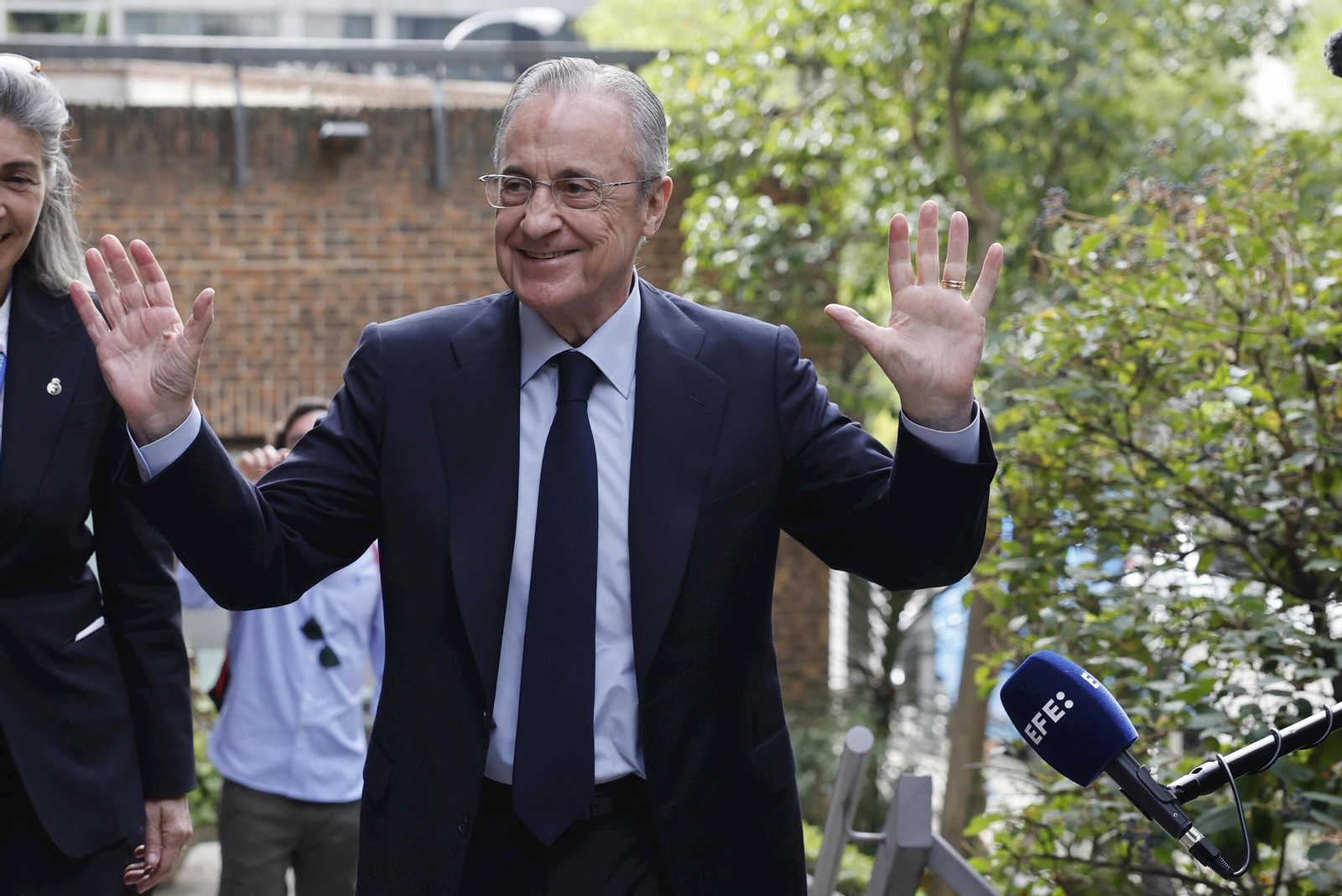 Florentino Pérez, presidente del Real Madrid.