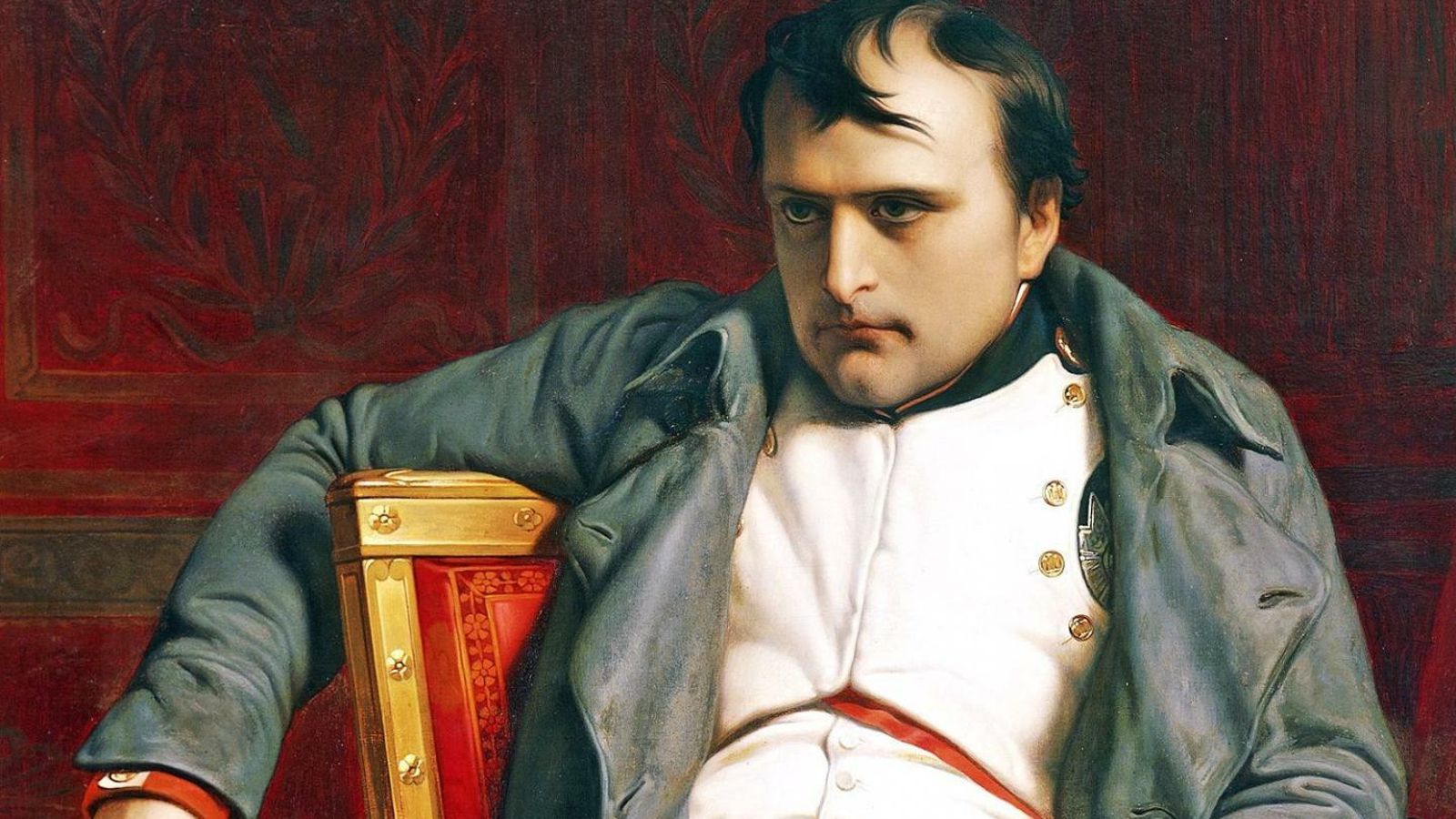 Retrato de Napoleón Bonaparte.