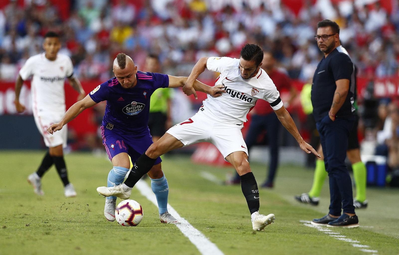 Las imágenes del Sevilla-Celta