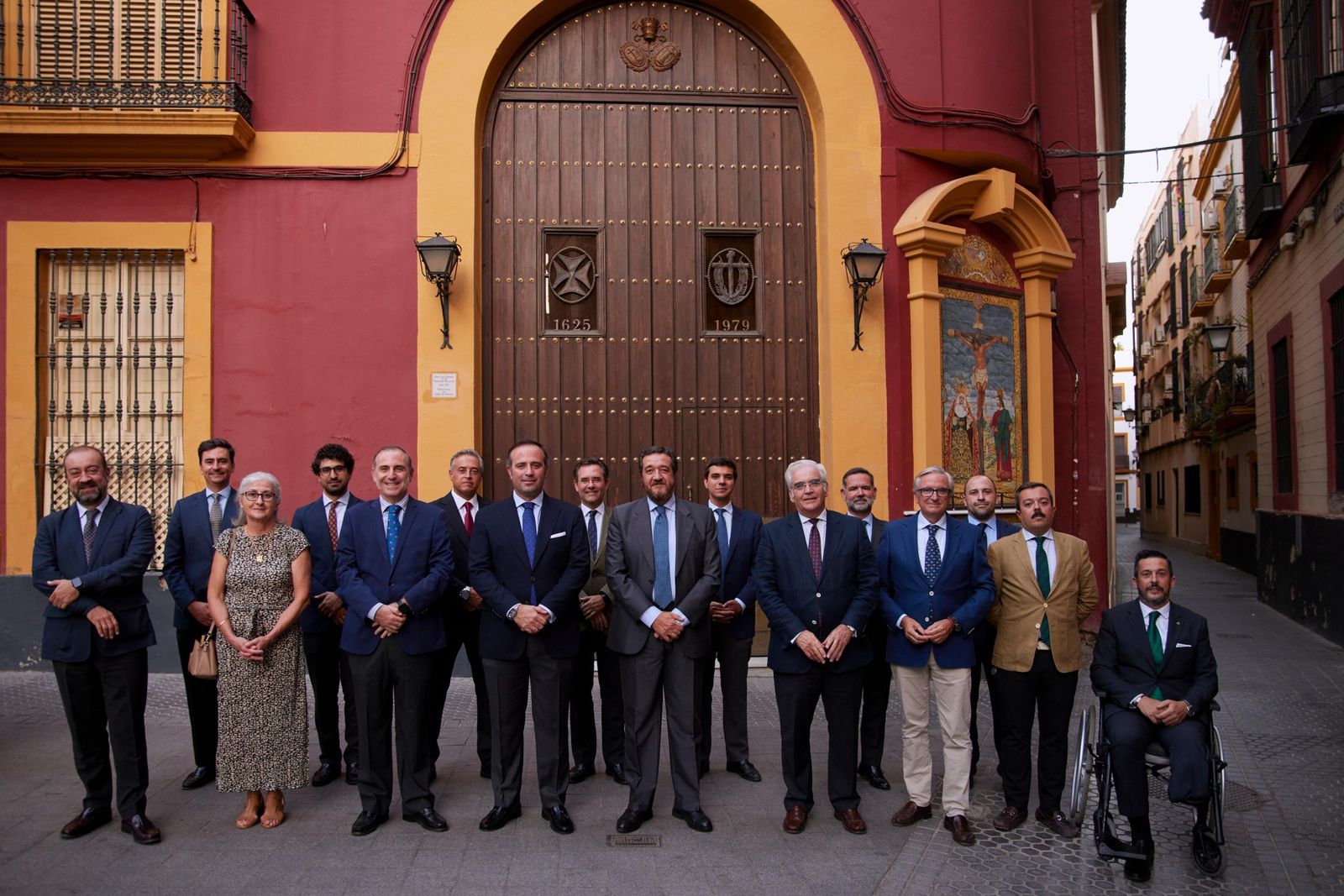 La junta de gobierno que regirá la cofradía de San Pedro el próximo trienio