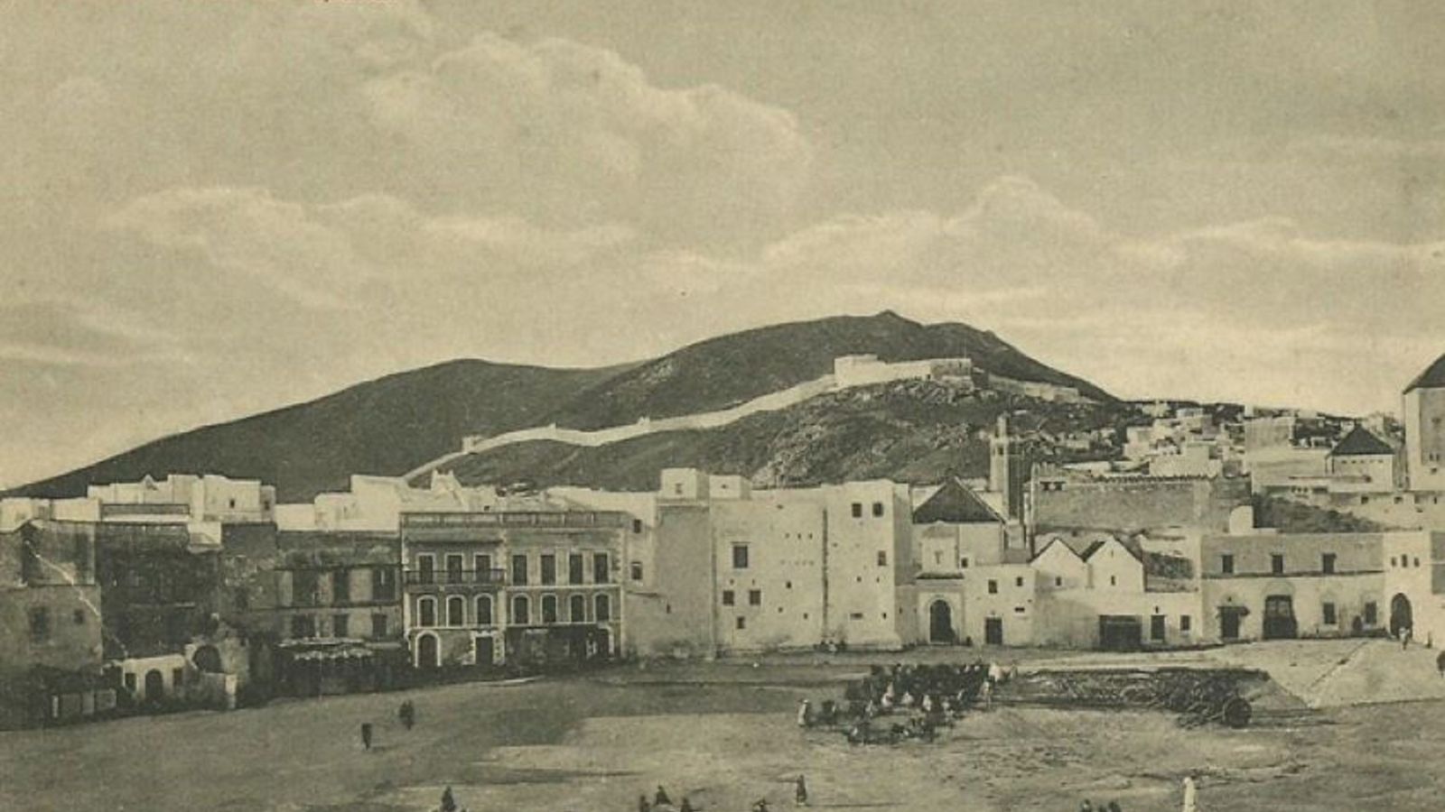 La Plaza de España en Tetuán.