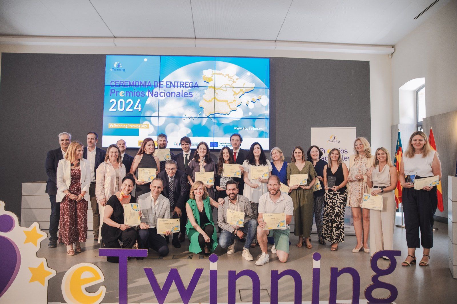 Ceremonia de entrega de los Premios Nacionales eTwinning 2024