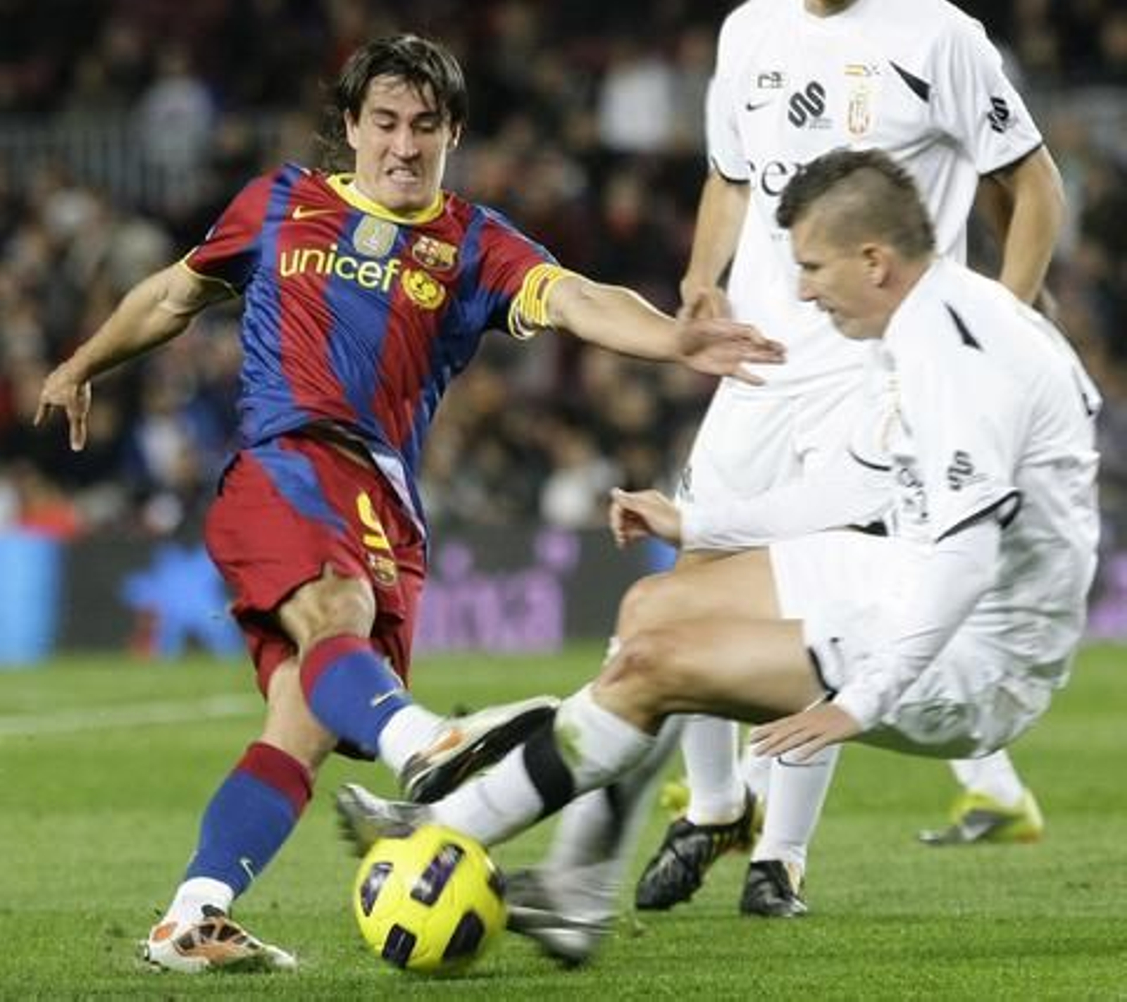 El Barcelona vence al Ceuta desplegando un fútbol tan atractivo como siempre.

Foto: Reuters