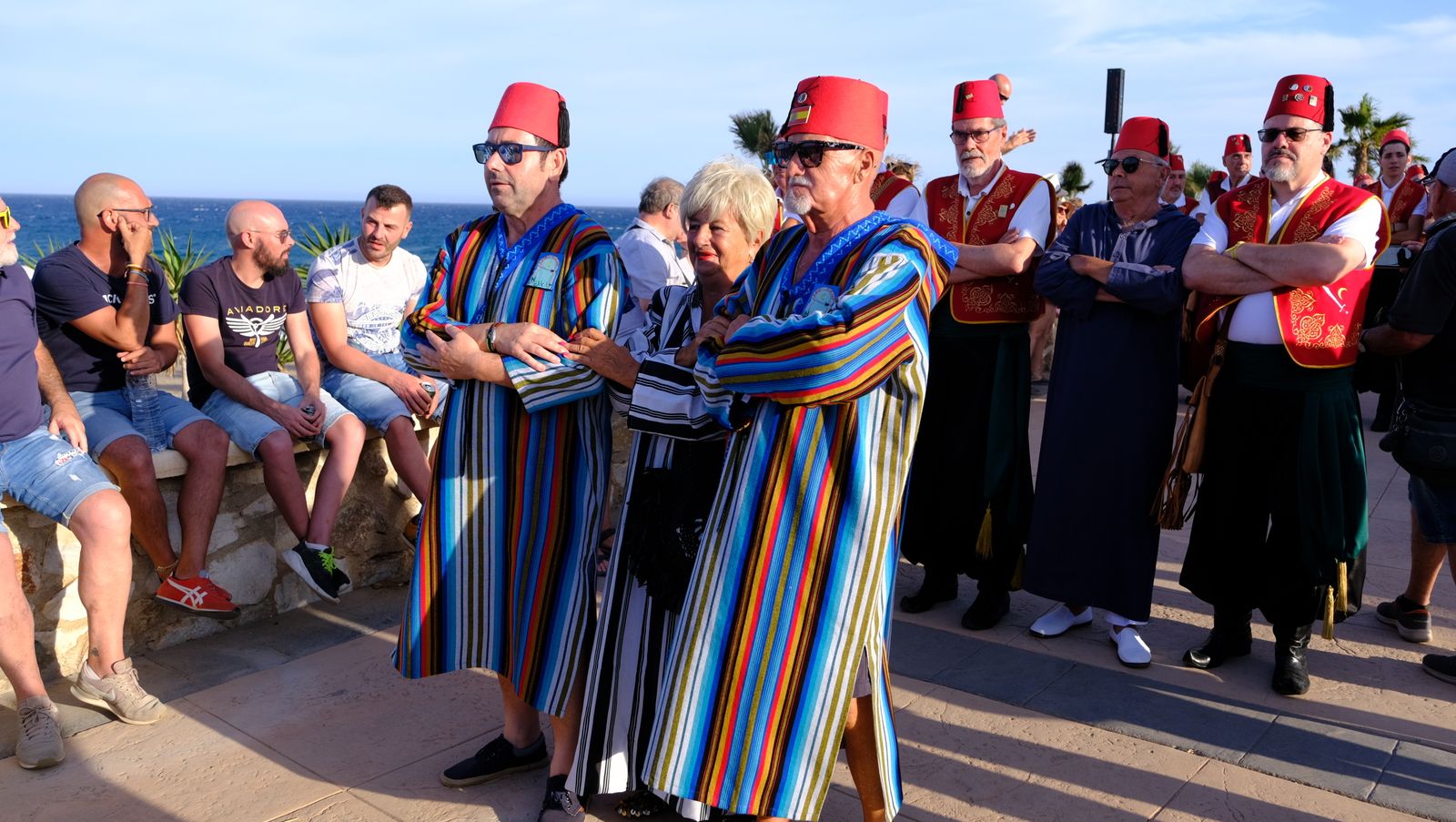 Moros y Cristianos de Mojácar en la Playa del Lance, en imágenes