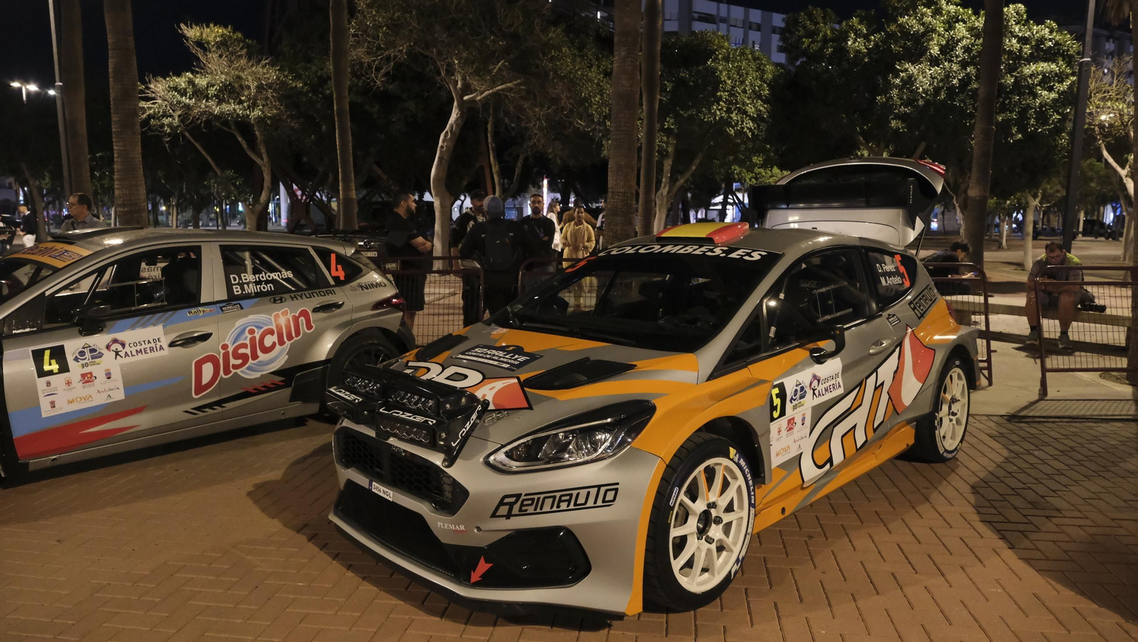 La salida de la 50 edición del Rallye Costa de Almería, en imágenes