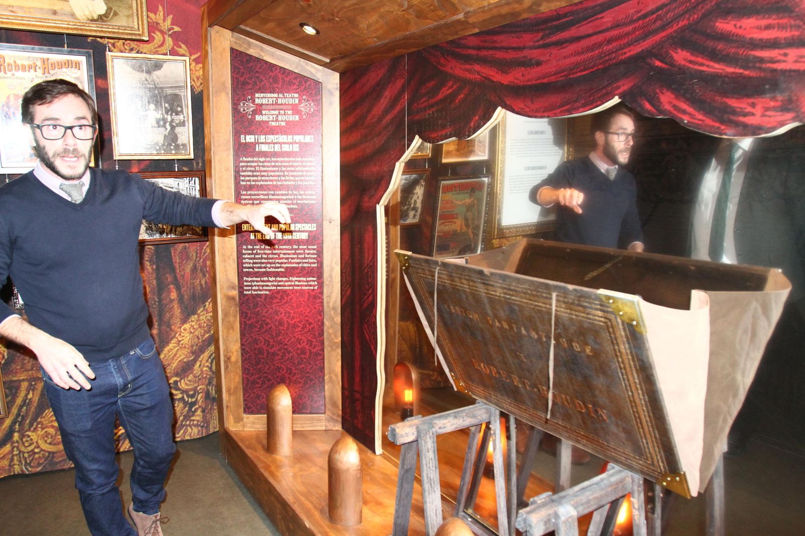 Imágenes de la exposición sobre Georges Méliès