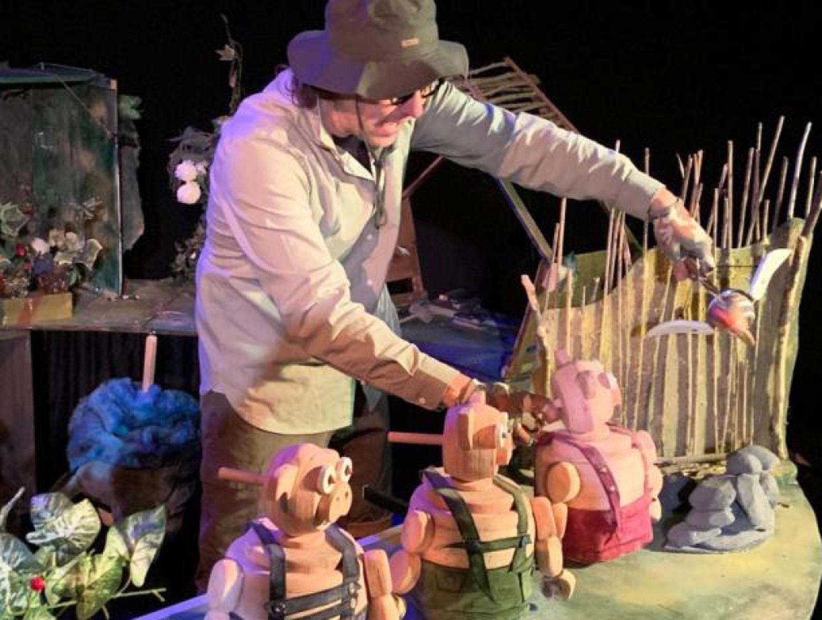 'Los tres cerditos'.