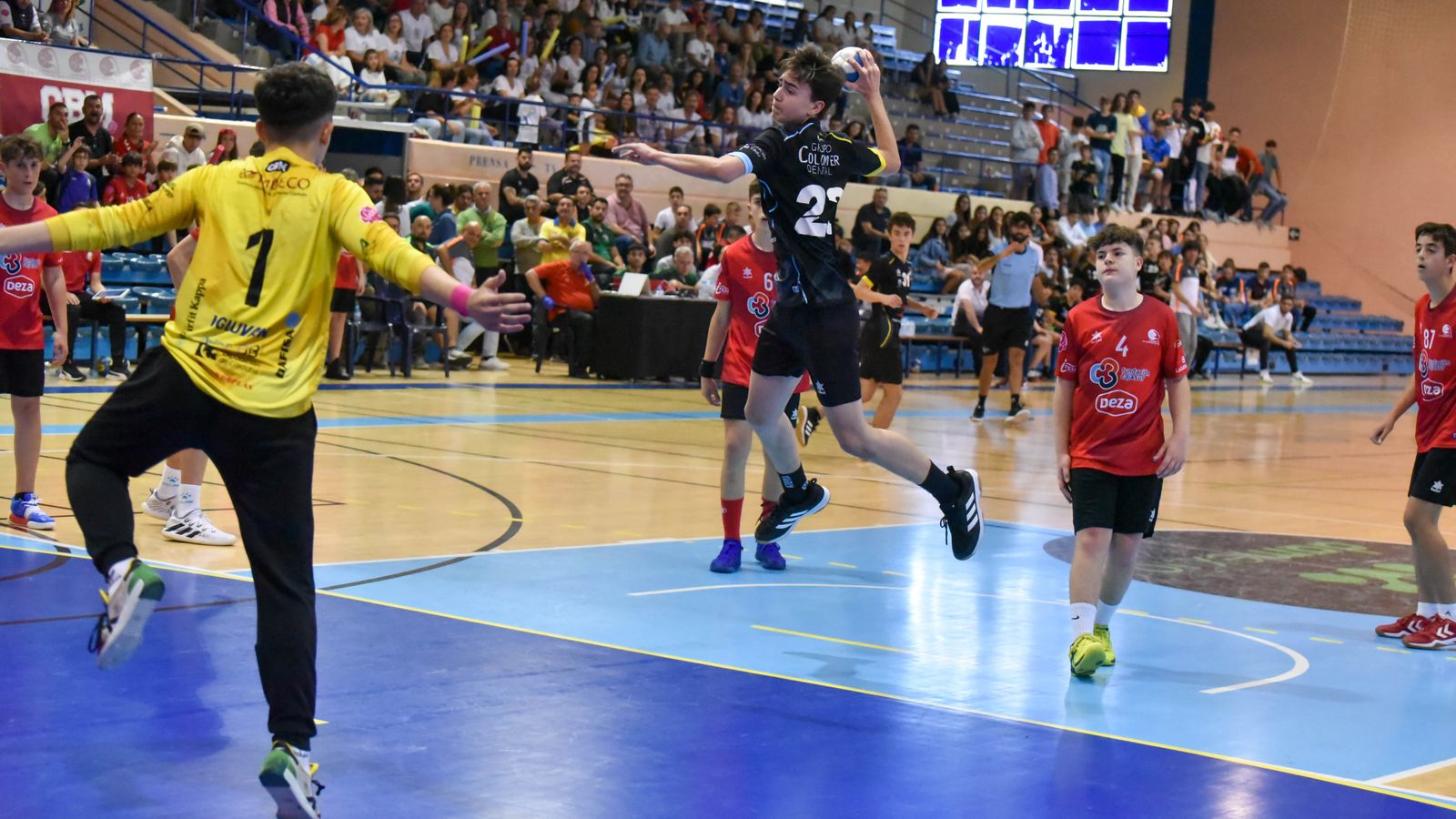 Campeonato de Andalucía infantil de balonmano en Algeciras