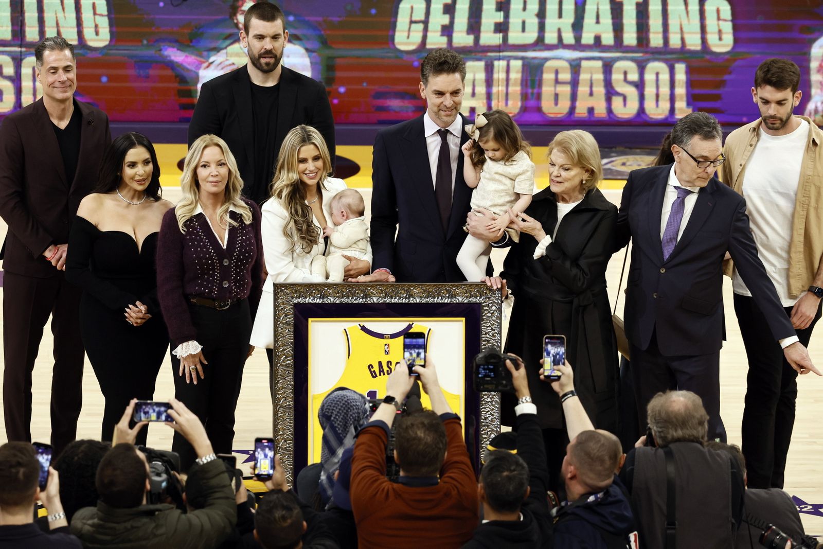 Las fotos del gran día de Pau Gasol