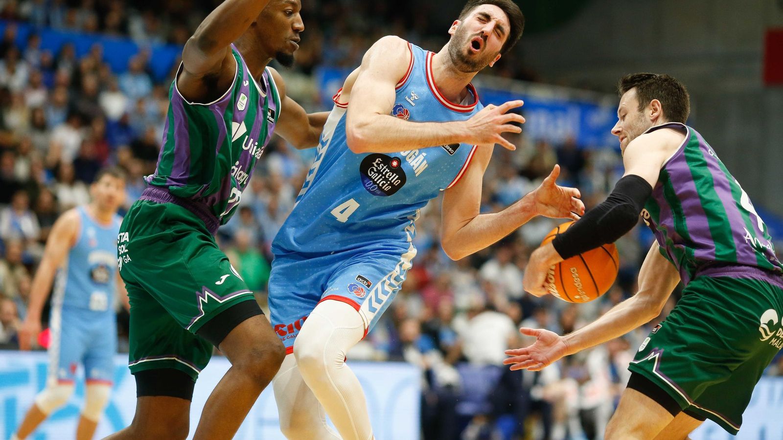 El Breogán Lugo-Unicaja Málaga, en fotos