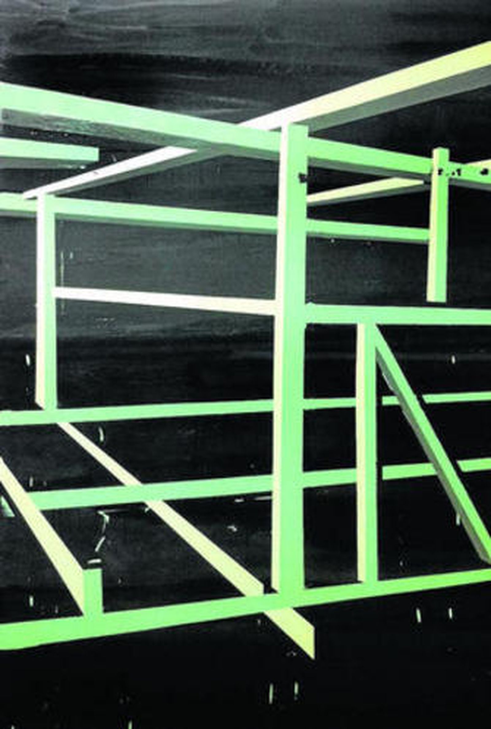 'Omega 1', óleo sobre tela de Fernando Clemente.