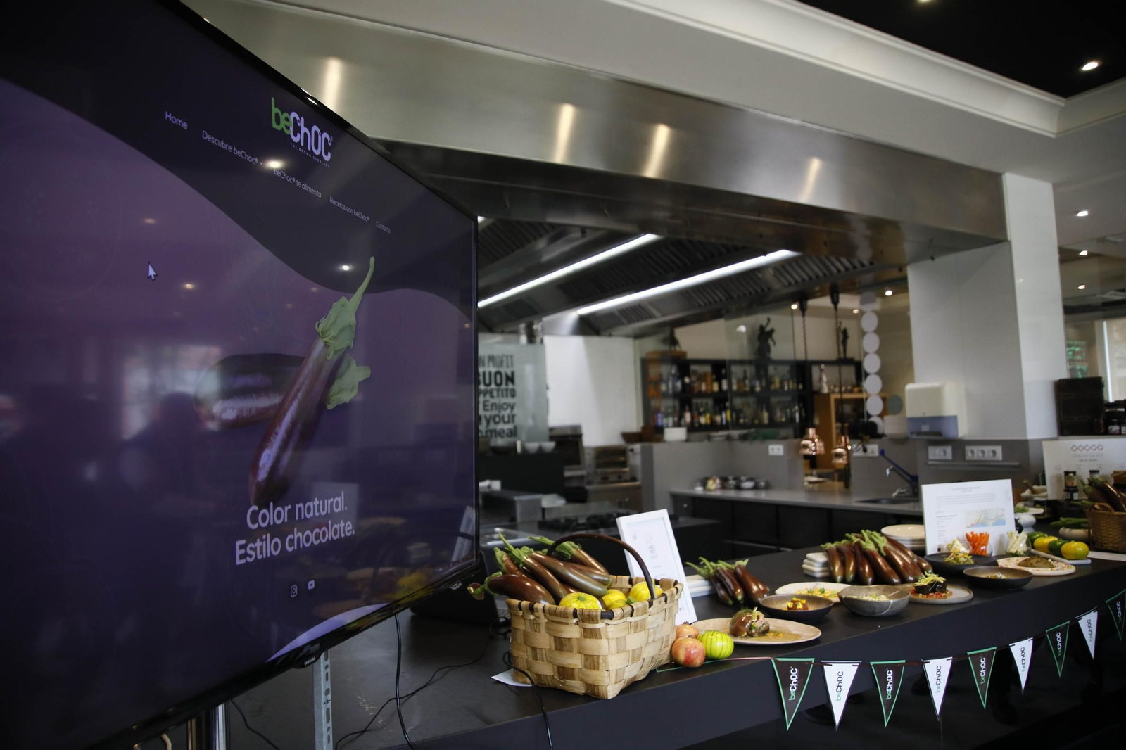 Las imágenes de una nueva variedad de berenjena en Almería