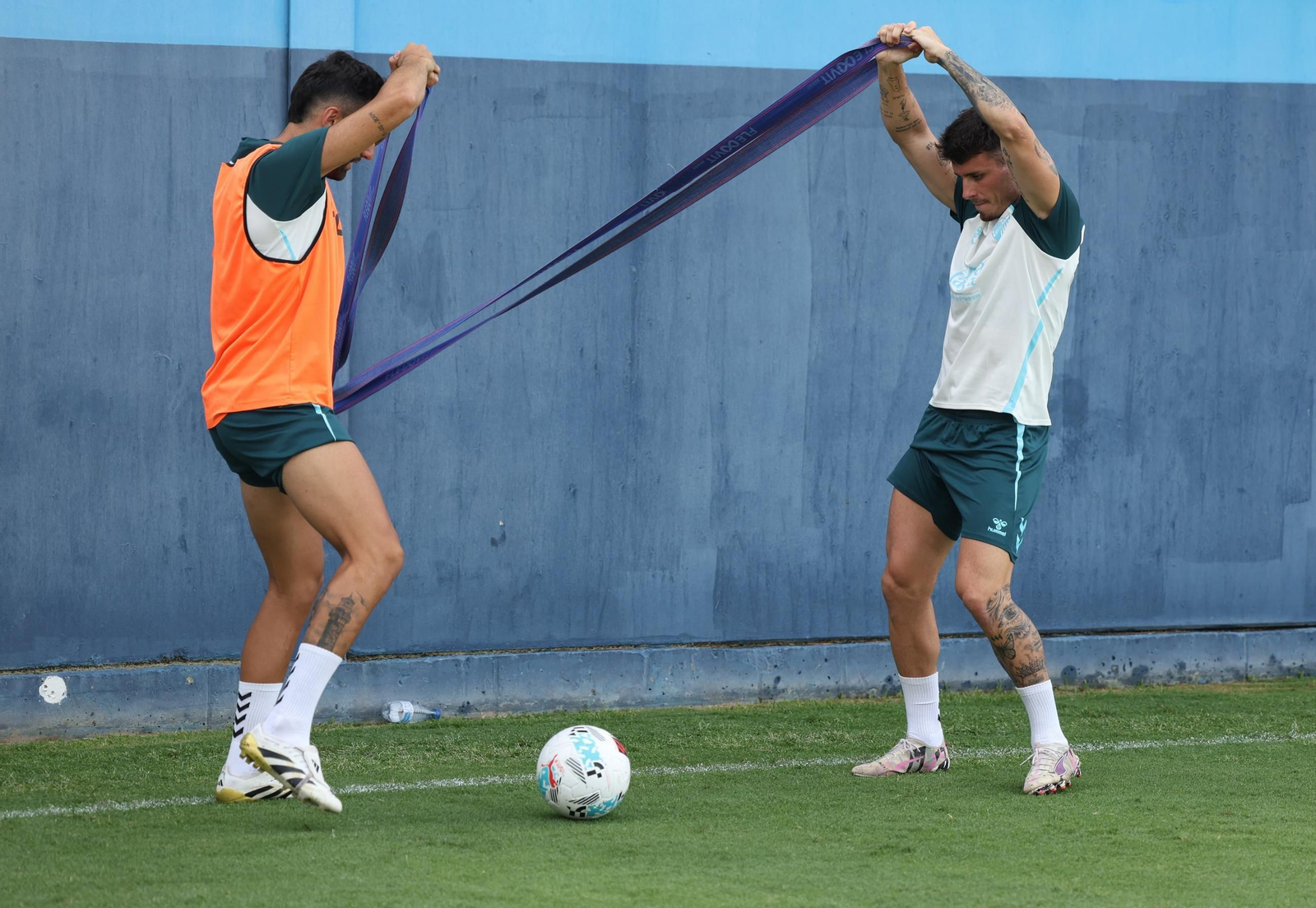 Javi Montero ya trabaja con el Málaga CF en el Anexo de La Rosaleda