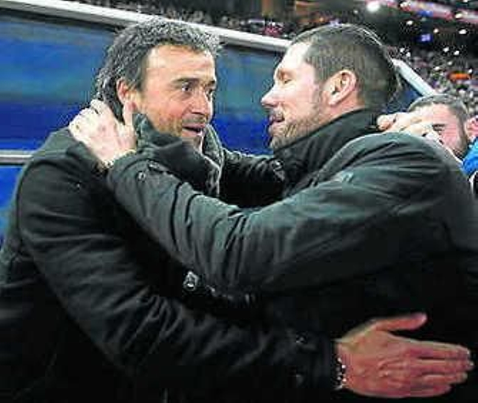 Diego Simeone y Luis Enrique.