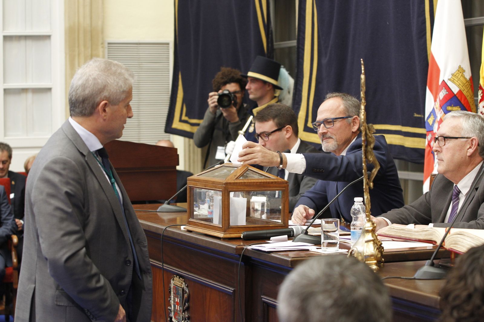 La investidura del nuevo presidente de la Diputación de Almería