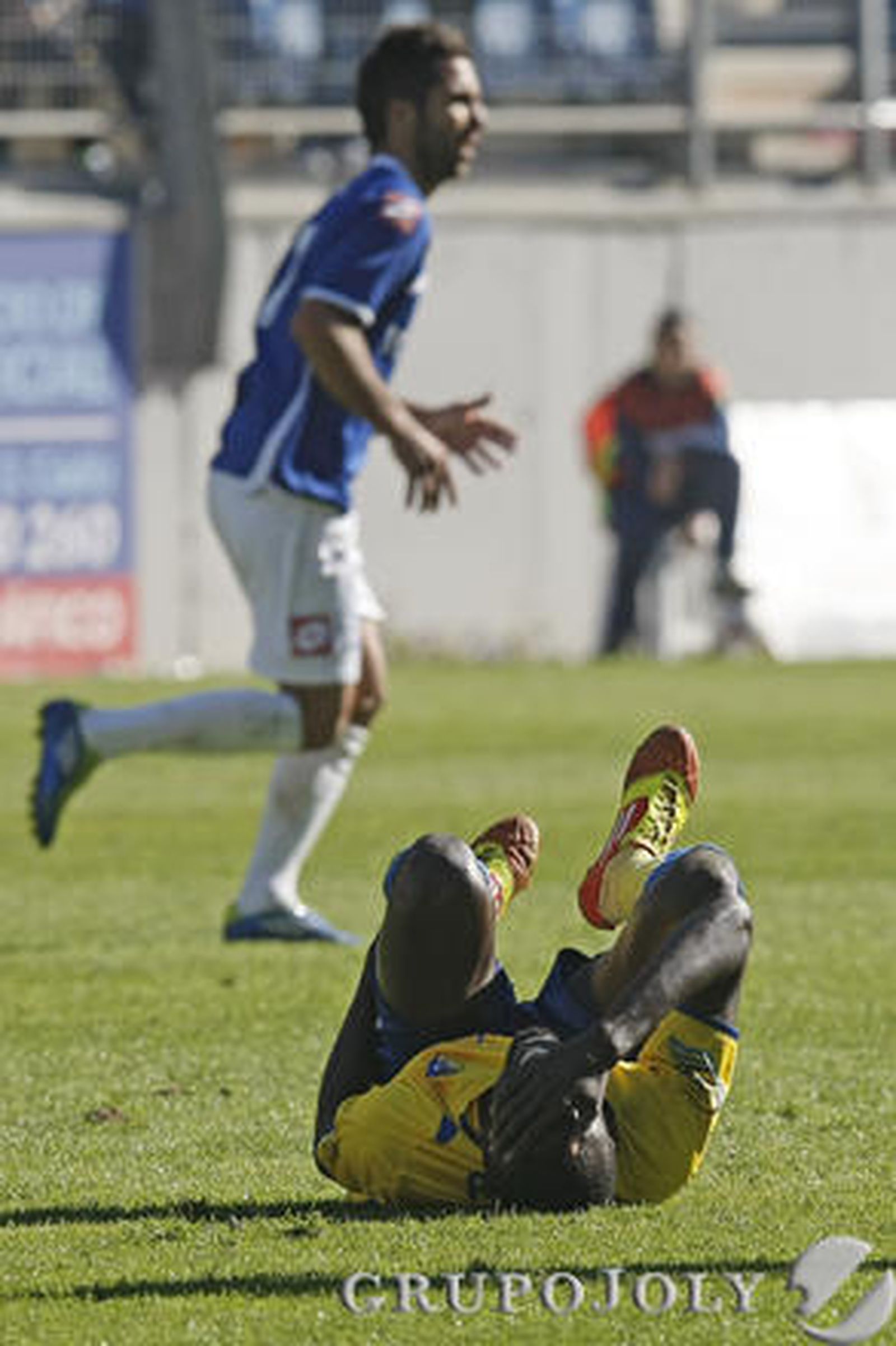 Fall se duele del tobillo izquierdo. 

Foto: Julio Gonzalez