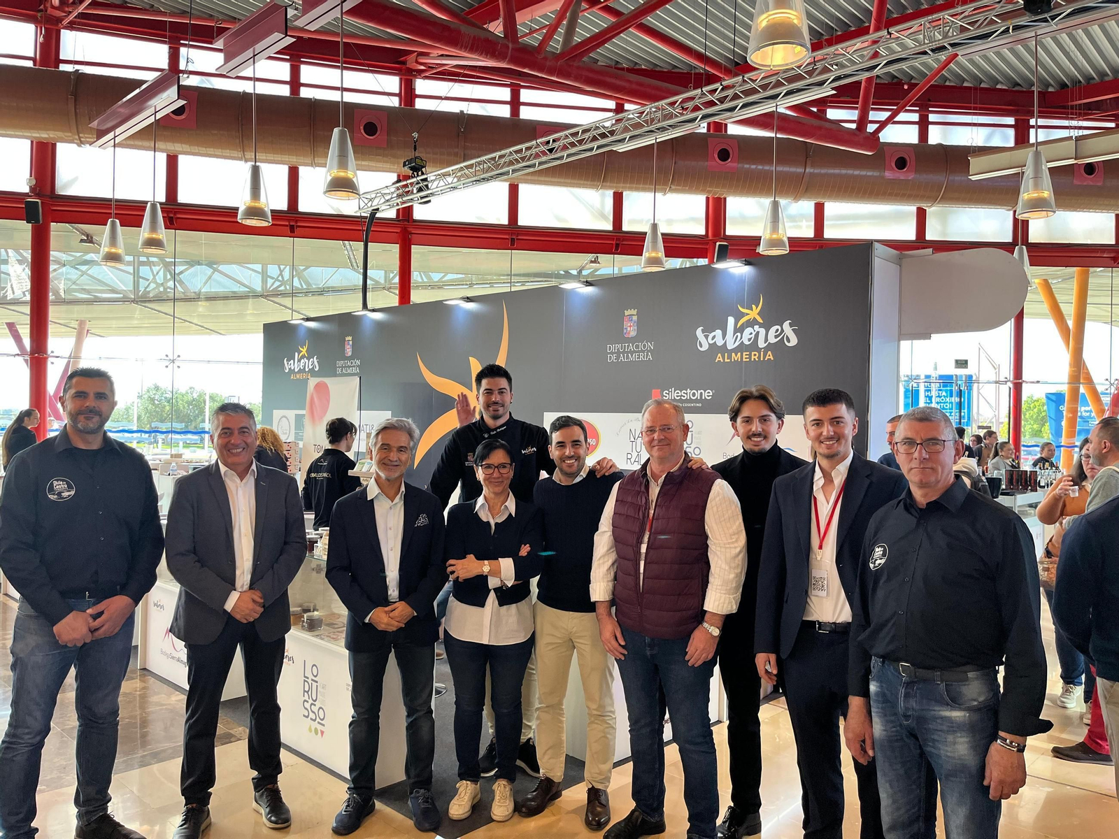 Foto de familia en Málaga.