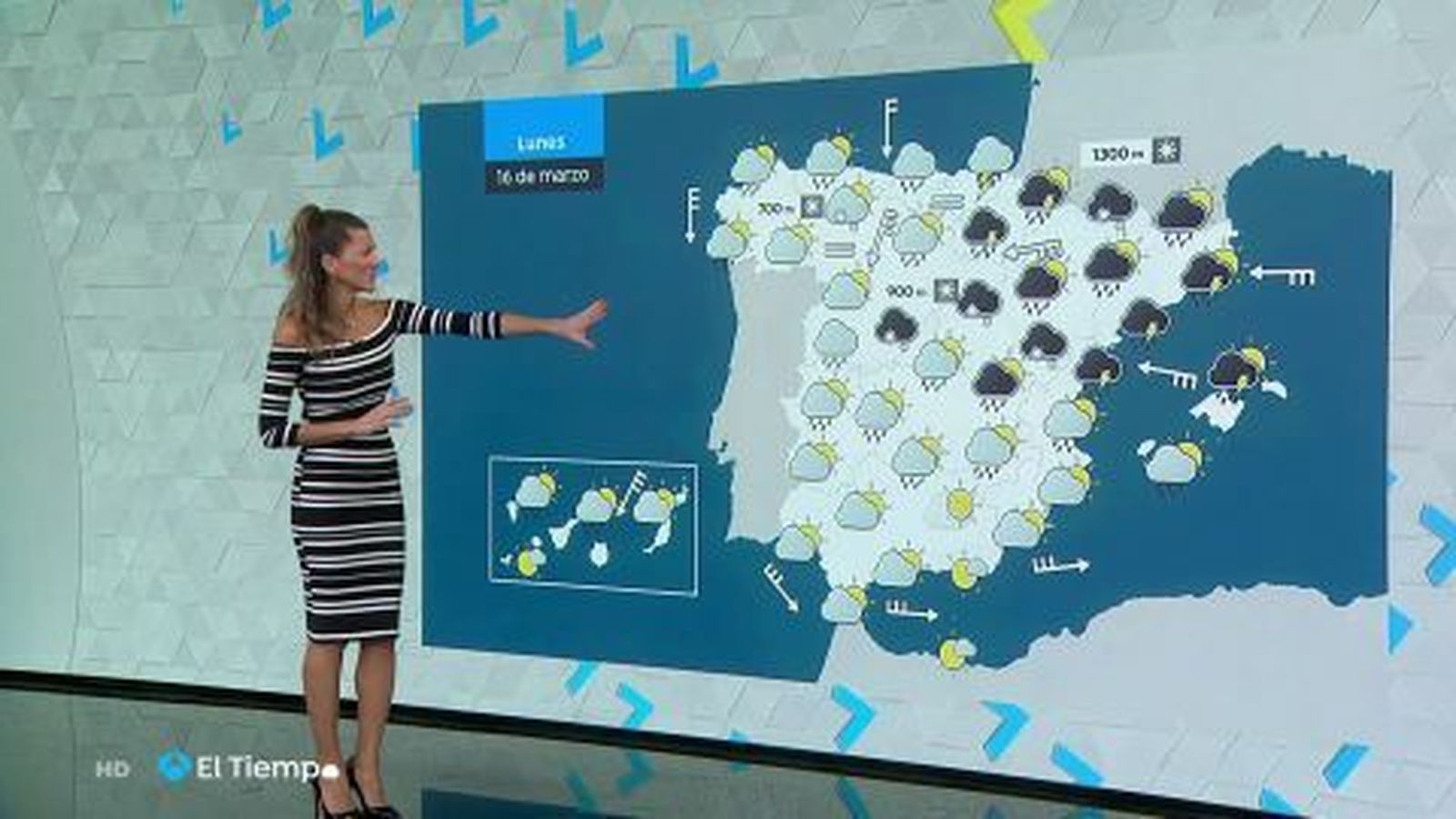 La información metereológica en Antena 3