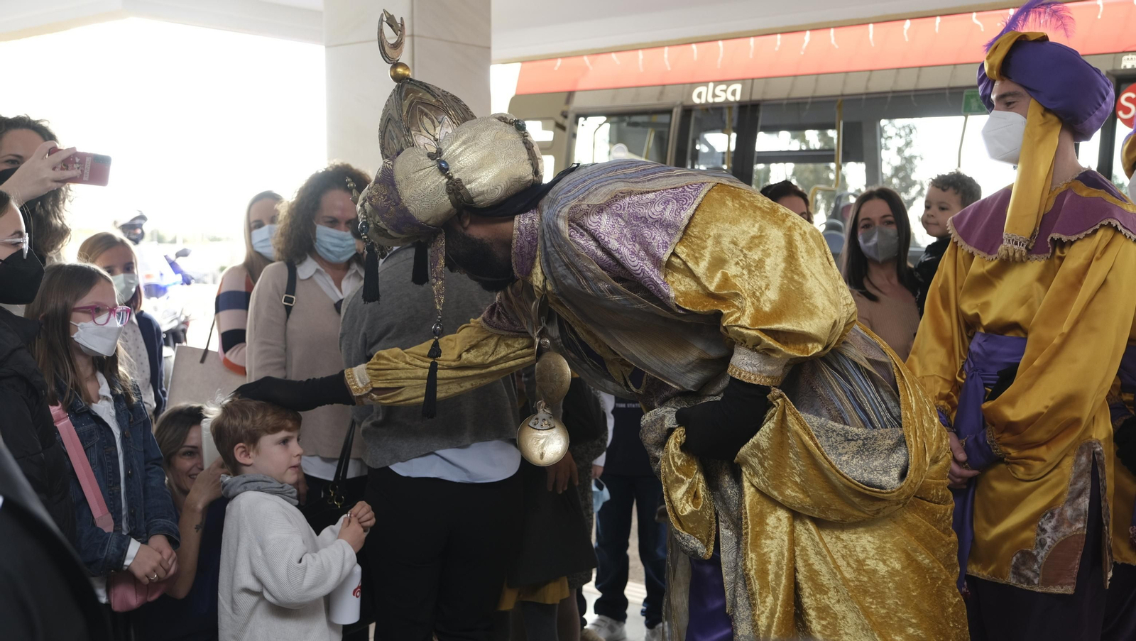 Los Reyes Magos en la Residencia Santa Teresa Jornet