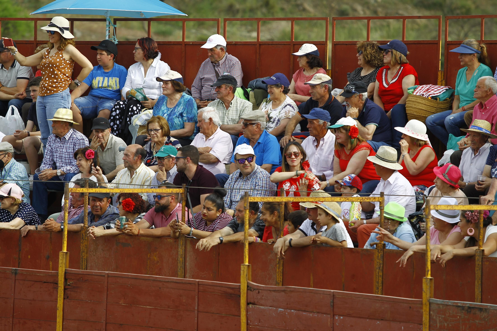 Imágenes de la corrida de toros en las Fiestas de Abrucena.