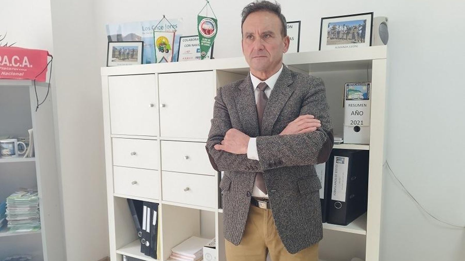 Jesús Gallardo es presidente de la Plataforma de Autocaravanas Autónoma