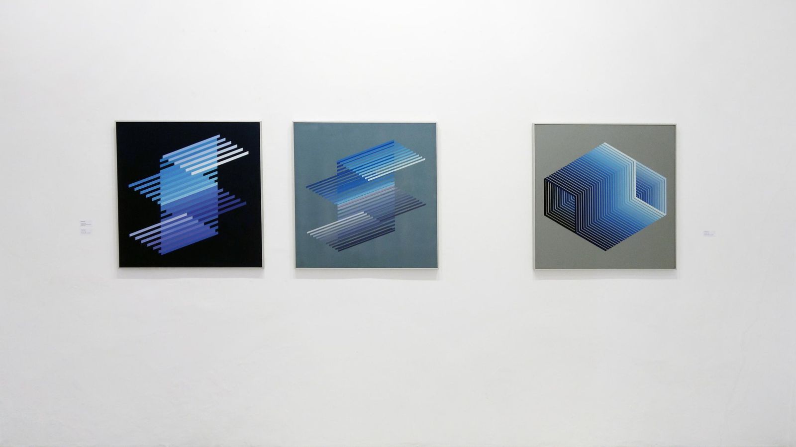 Algunas de las obras de Monika Buch.