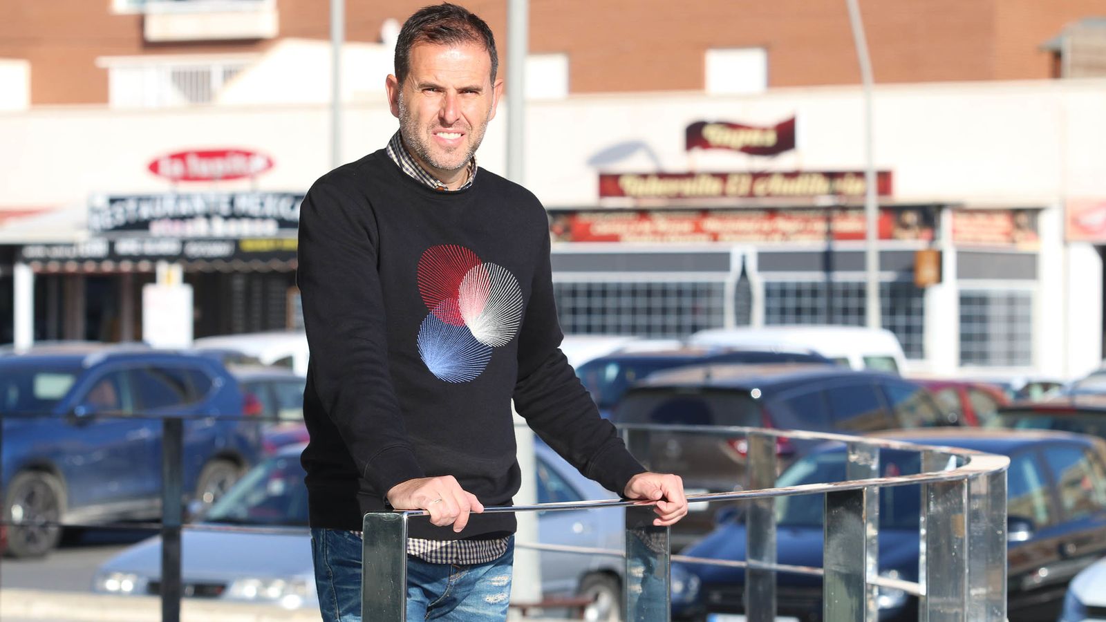 Esteban, en Roquetas.