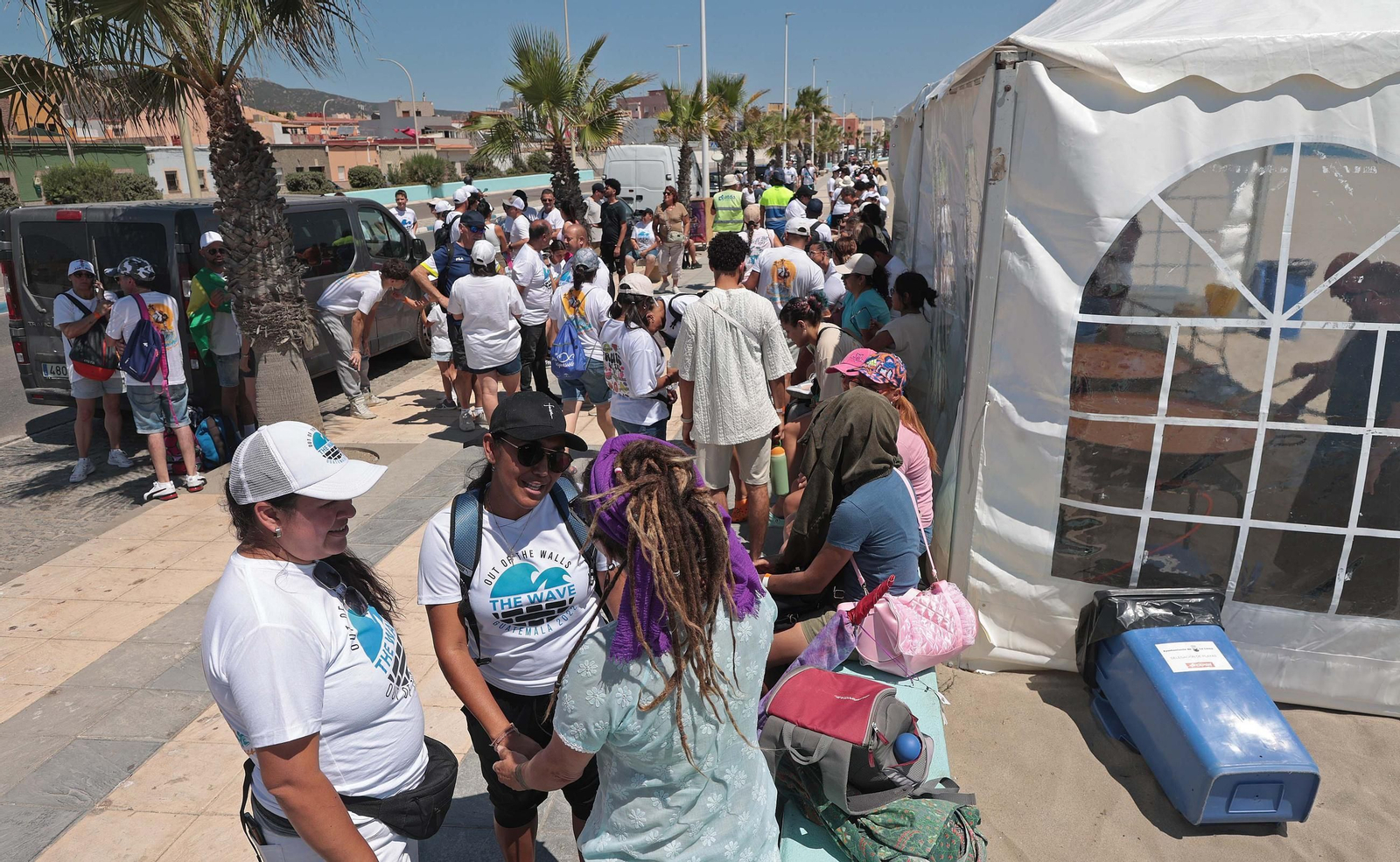 Fotos del festival evangélcio de la juventud en La Línea