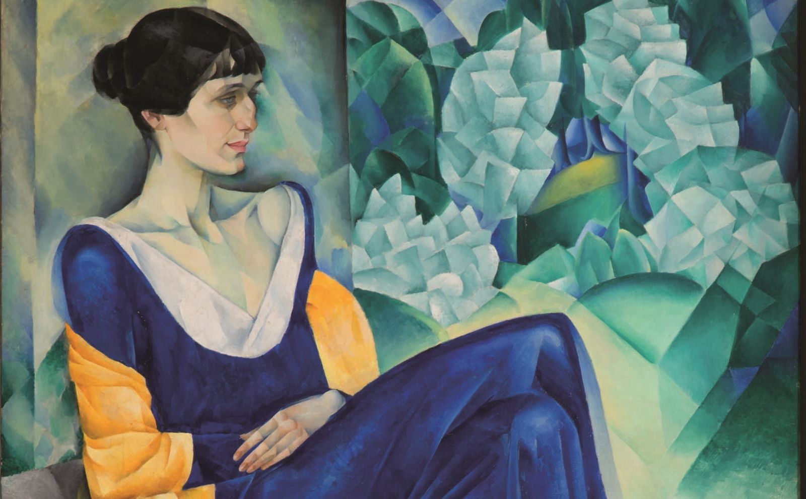 Retrato de Anna Ajmátova (1914) por Nathán Altman.