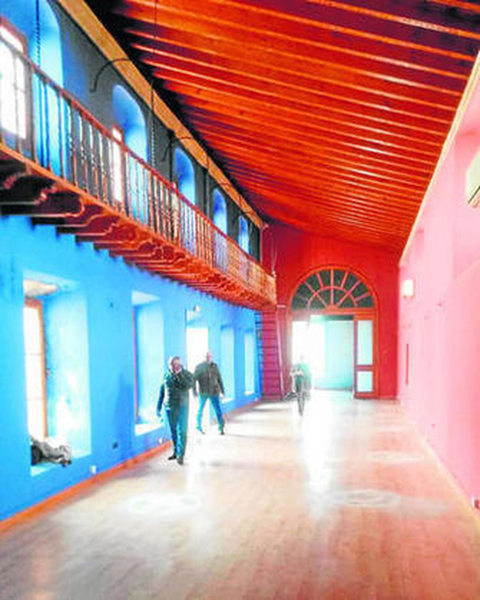 La nueva sede de la peña El Chumi, en el antiguo Imucona.