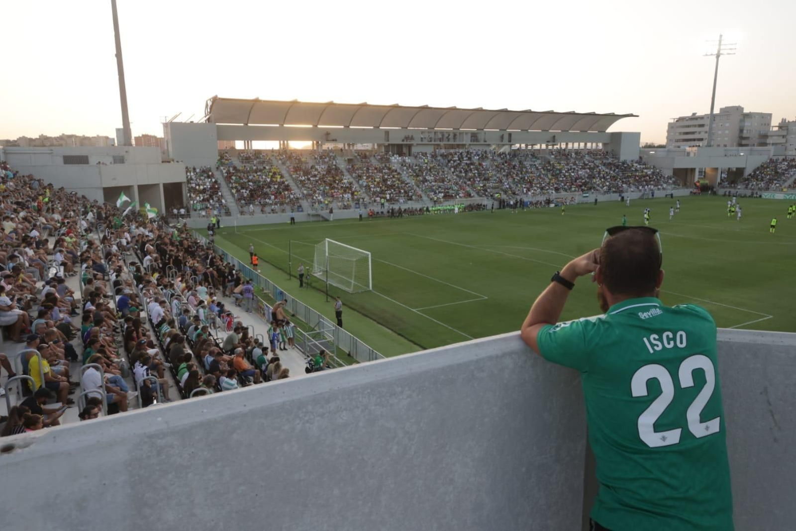 Las imágenes del Cádiz- Betis en el Ciudad de La Línea