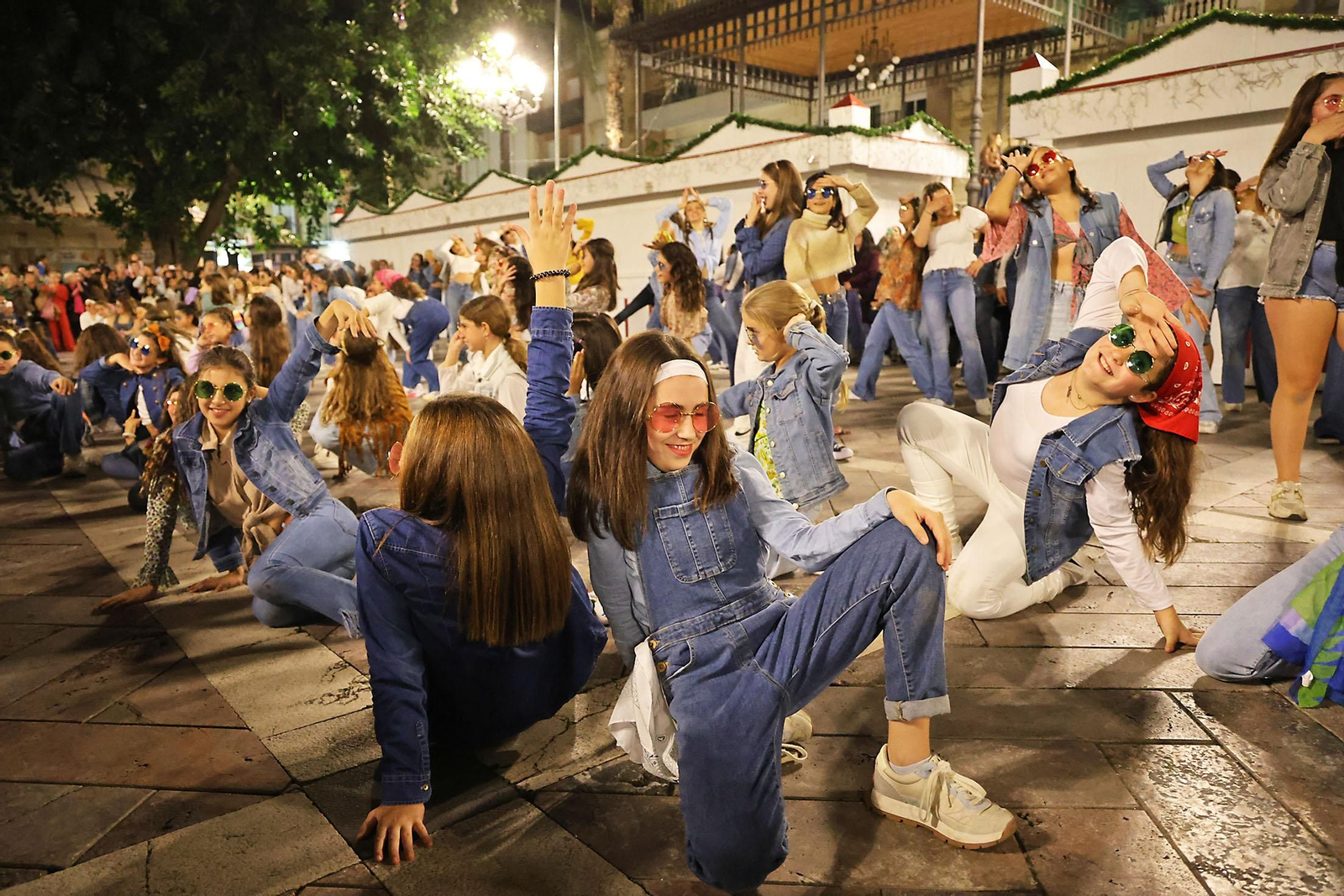 Imágenes del espectacular Flashmobe realizado en la Plaza de Las Monjas