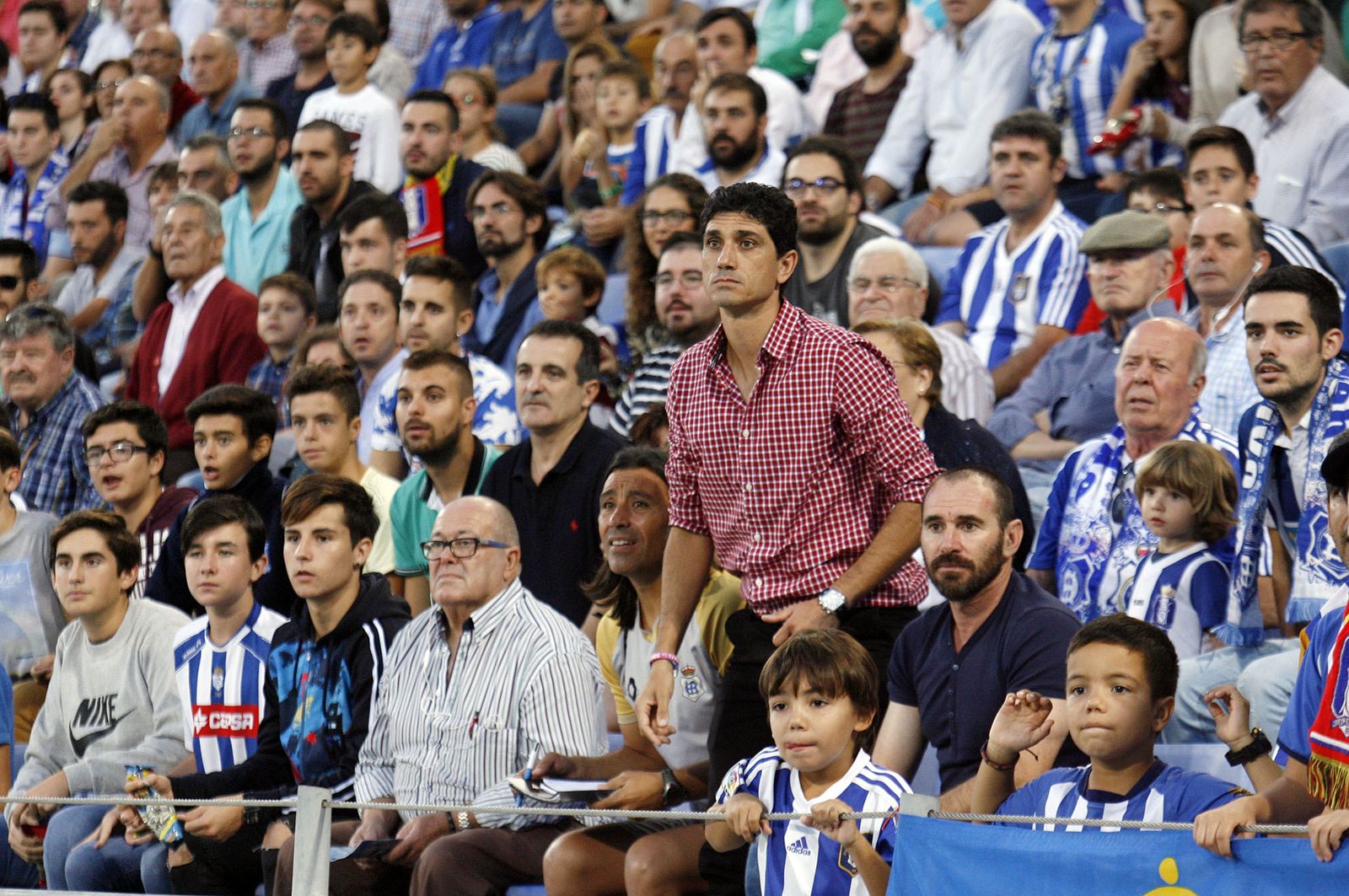 El onubense Juan Manuel Pavón tuvo que ver desde la grada su debut en la campaña 16/17.