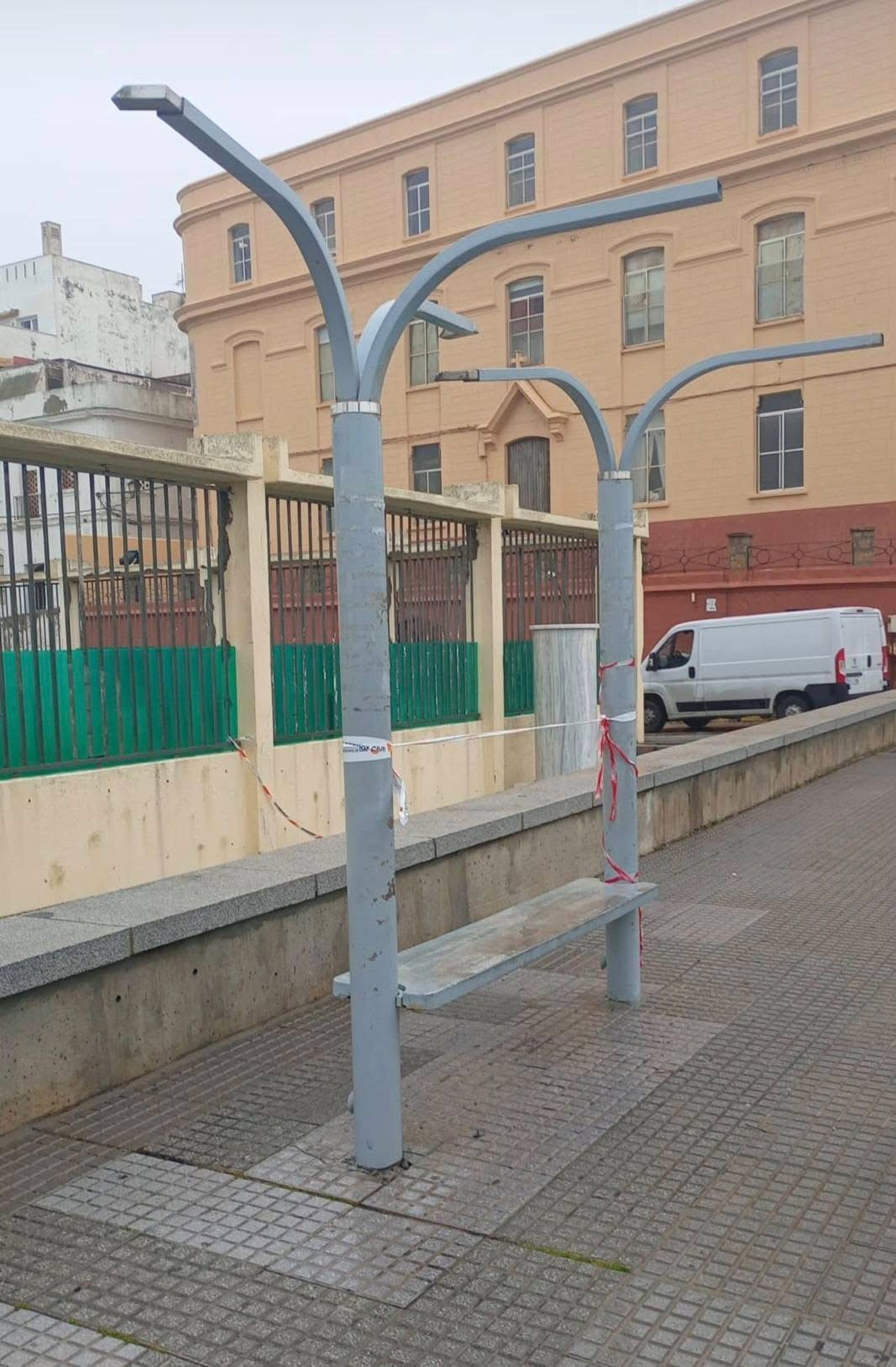 Marquesina transparente