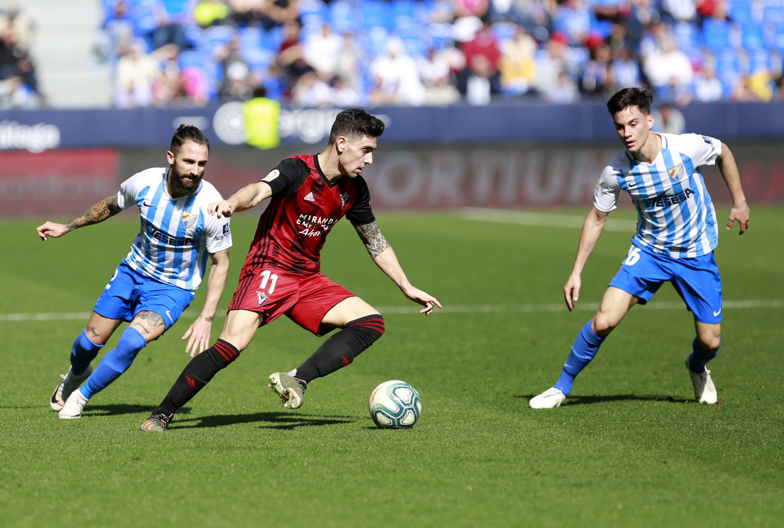 Las imágenes del Málaga CF - Mirandés Las imágenes del Málaga CF - Mirandés