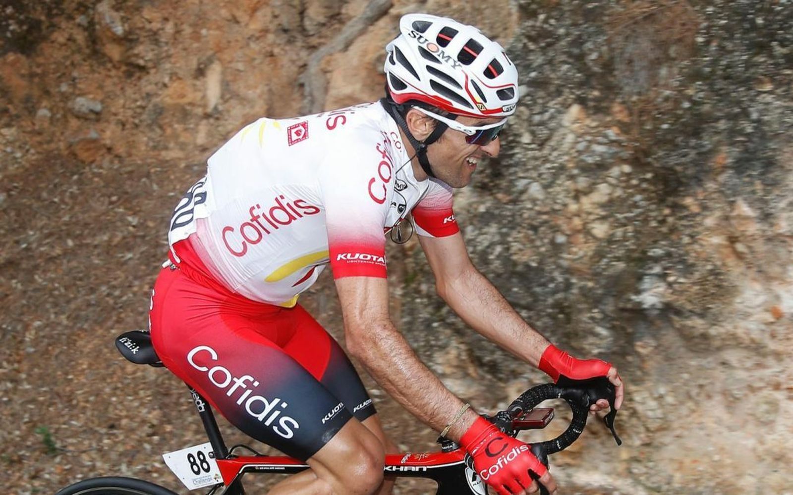 Luis Ángel Maté, durante la prueba.