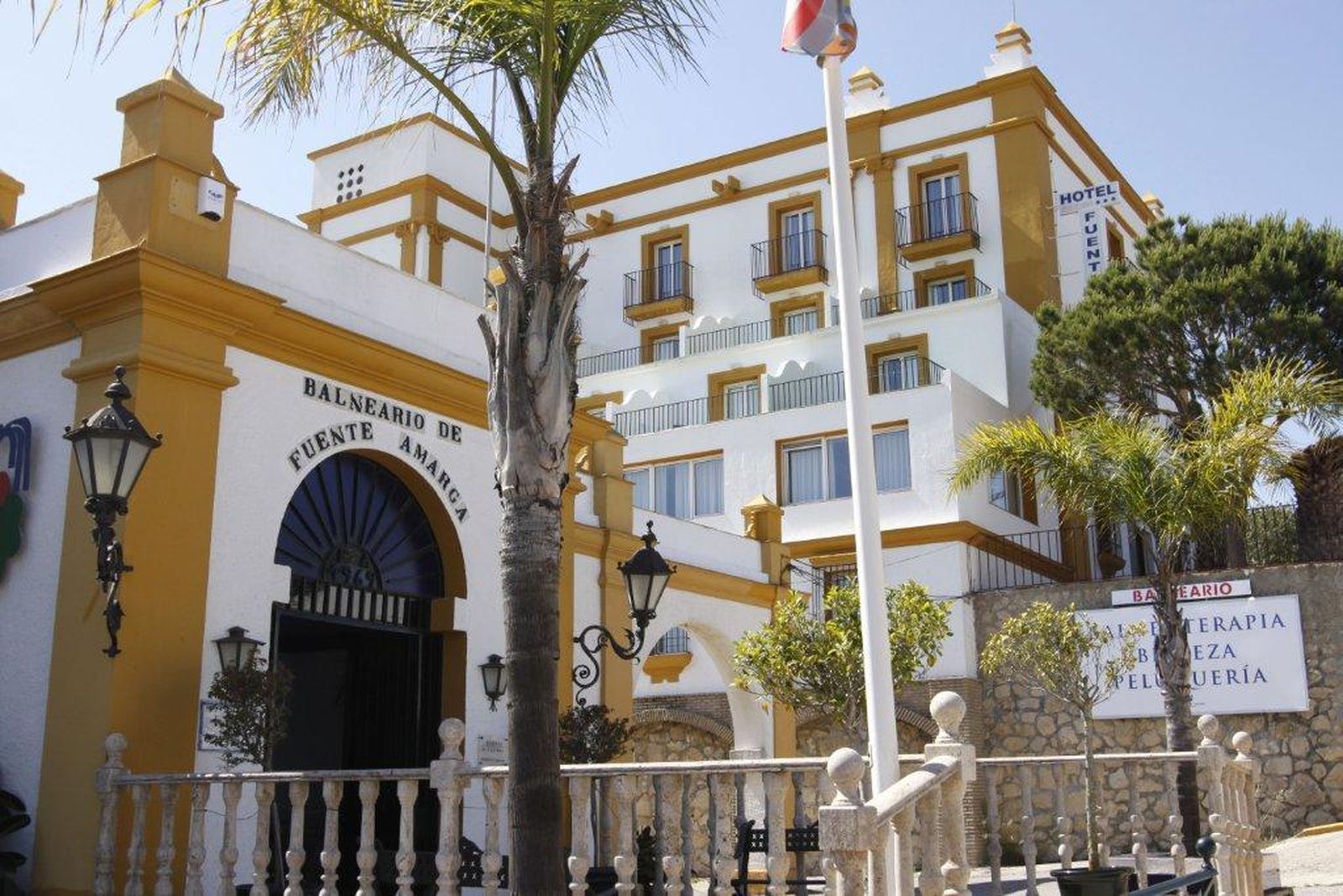 El Balneario de Fuente Amarga de Chiclana.