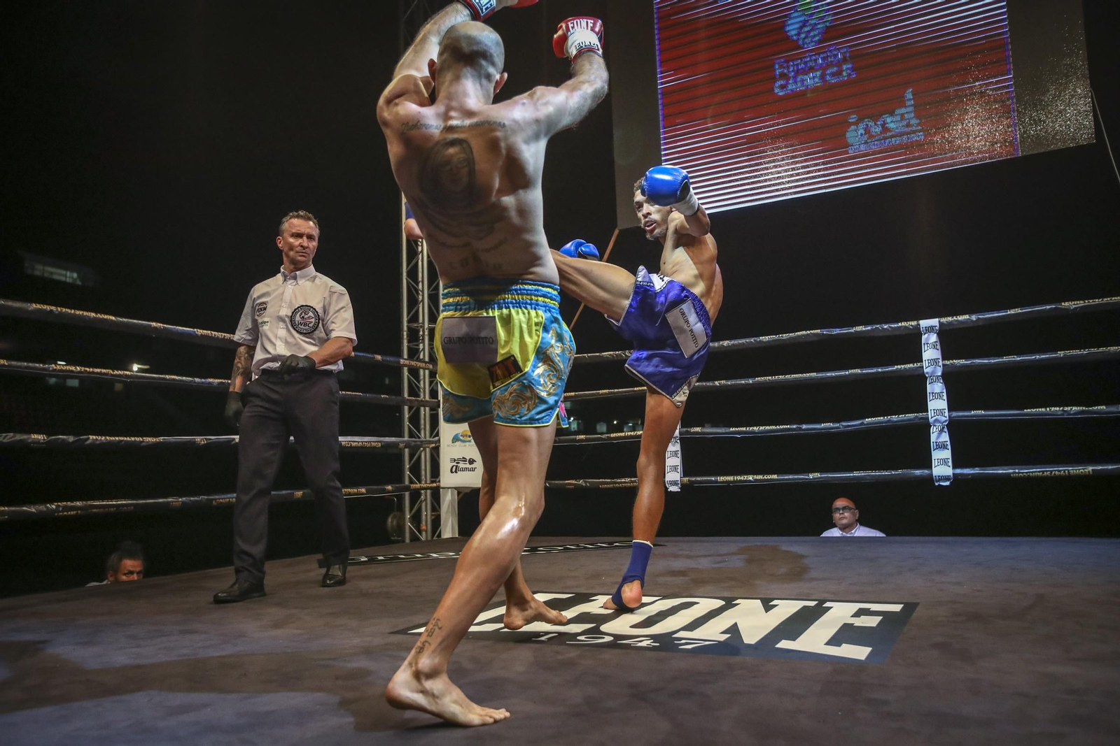 Imagenes de la velada de muay thai, Cádiz Fight Night 2