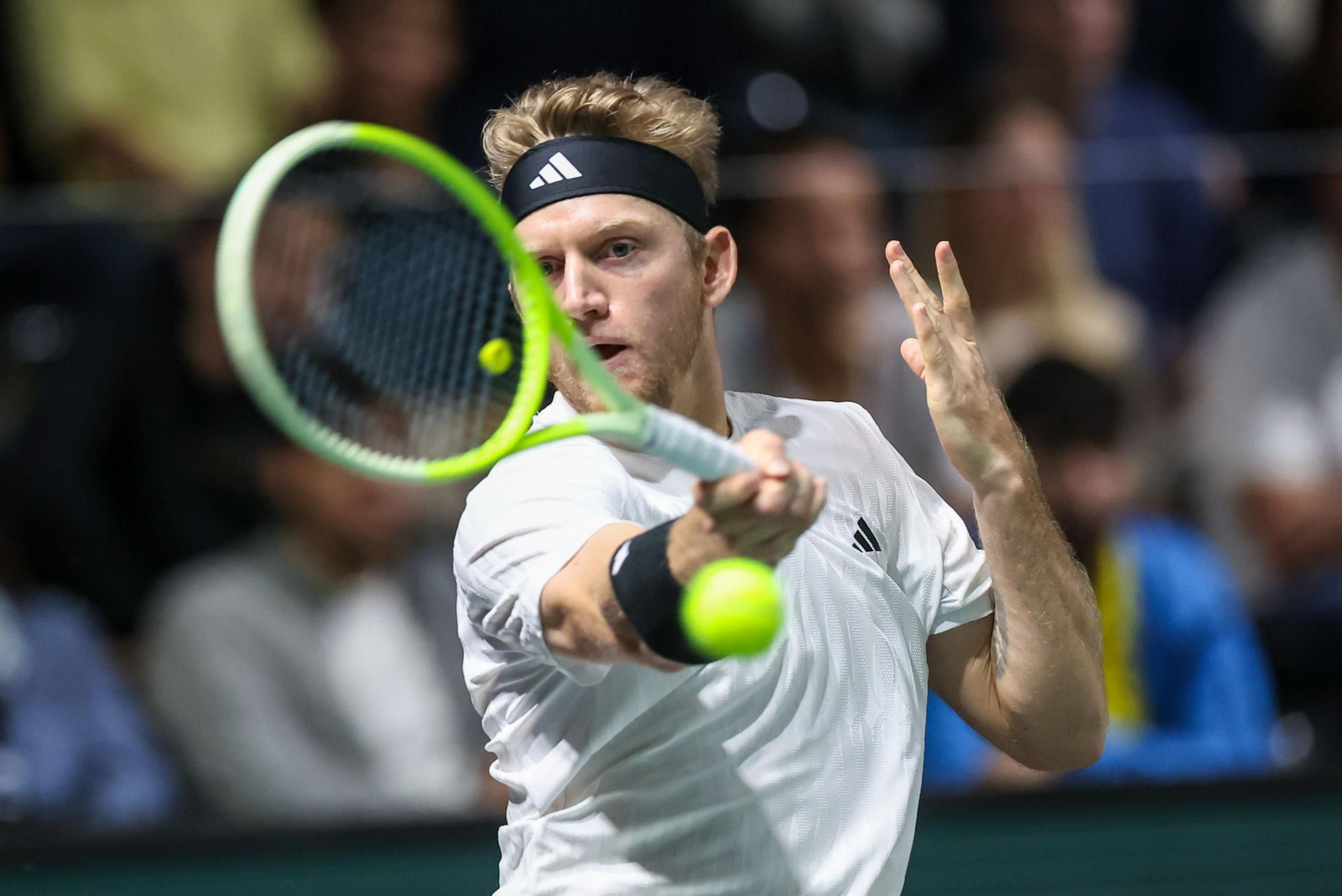 Alejandro Davidovich-Arthur Cazaux del Masters 1000 de París, en fotos