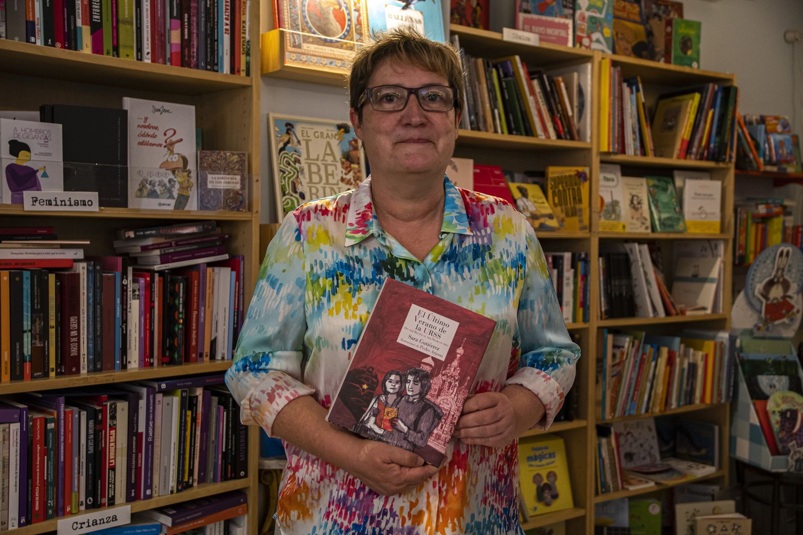 La periodista y escritora Sara Gutiérrez.