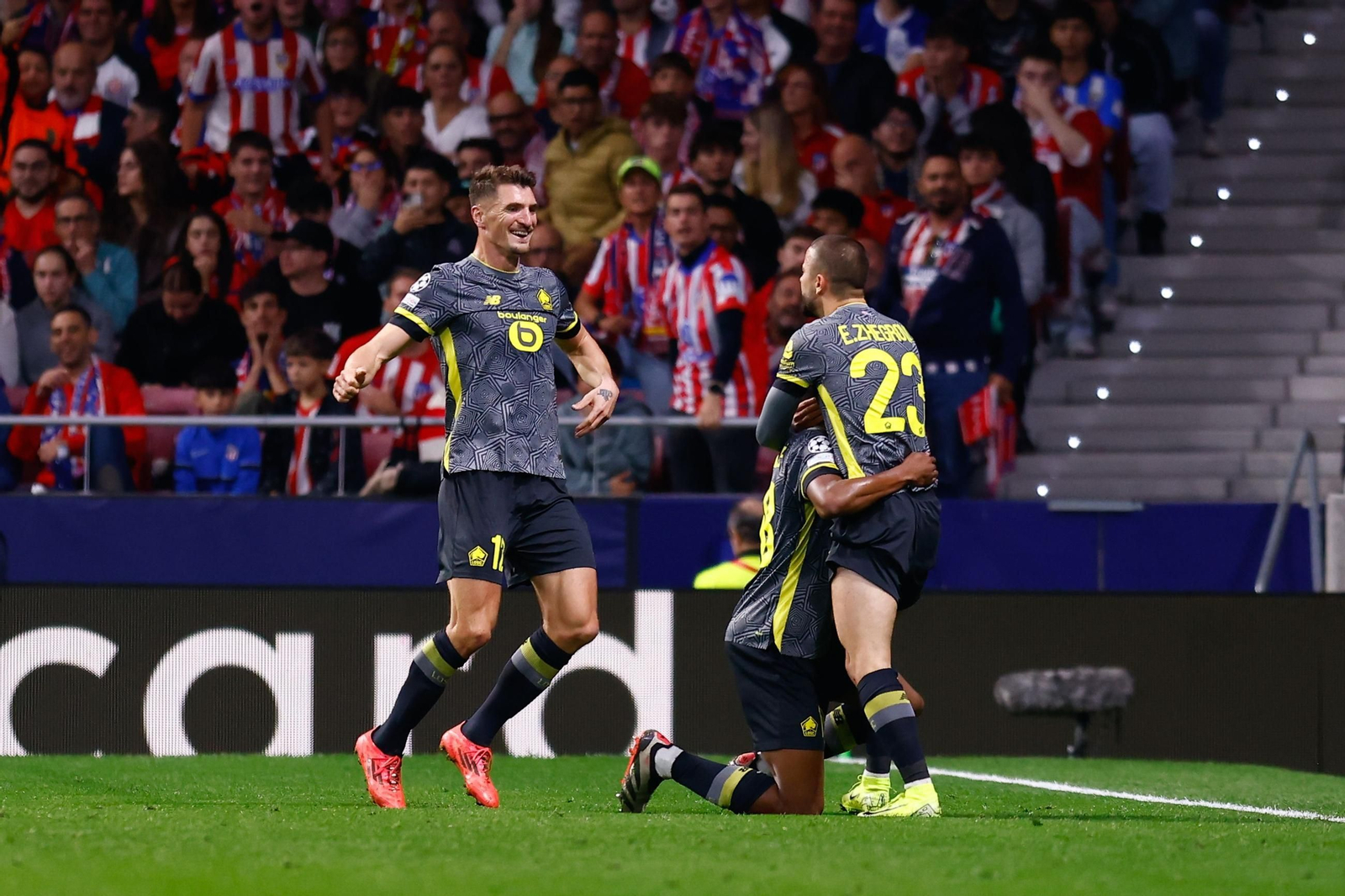 Las mejores imágenes del Atlético de Madrid en su duelo contra el Lille
