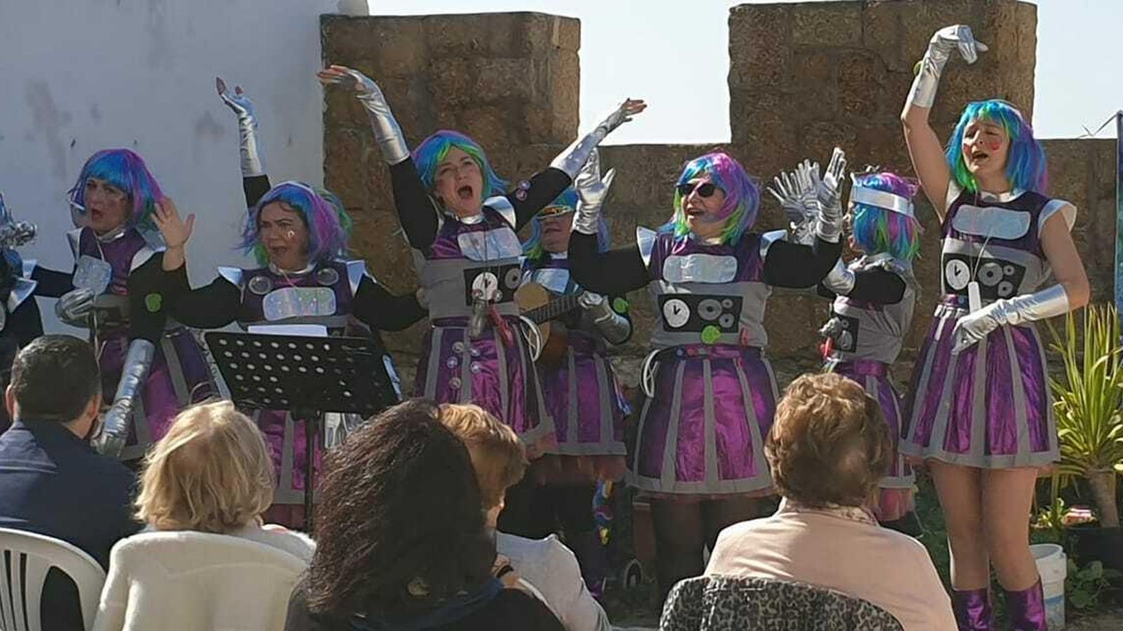 'La sirigota. Somos unas máquinas'.