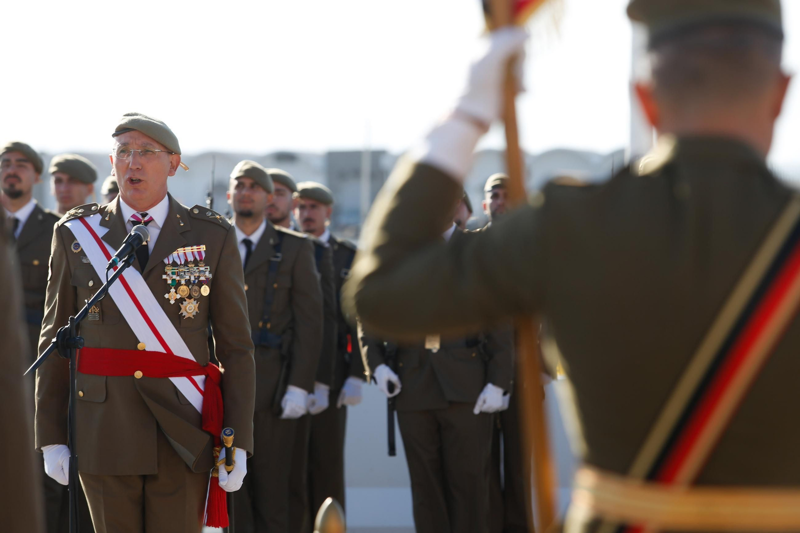 Las fotos de la jura de bandera civil en Tarifa