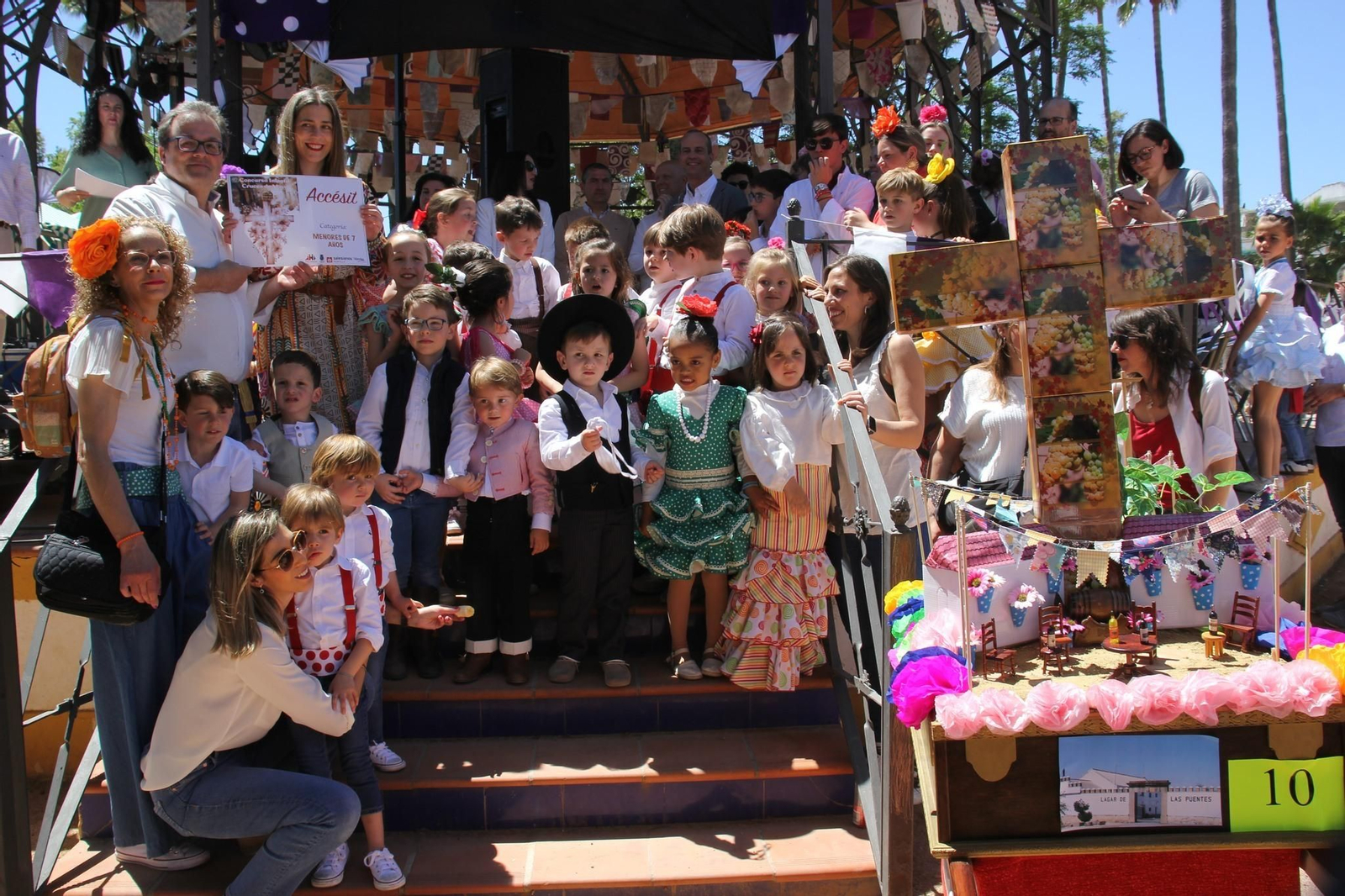 La procesión de la Cruz de Mayo de Montilla, en imágenes