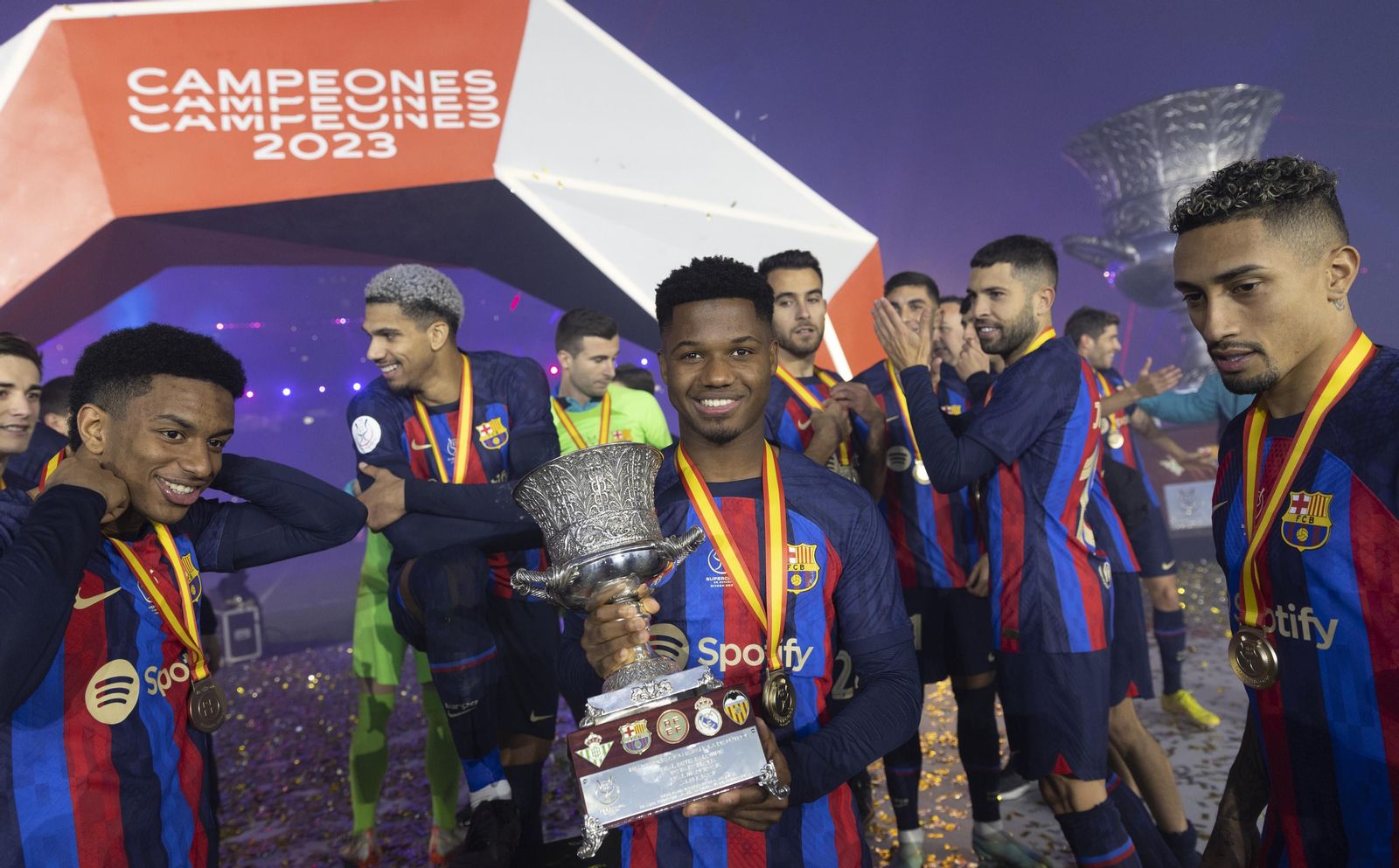 Las fotos de la Supercopa Real Madrid - Barcelona